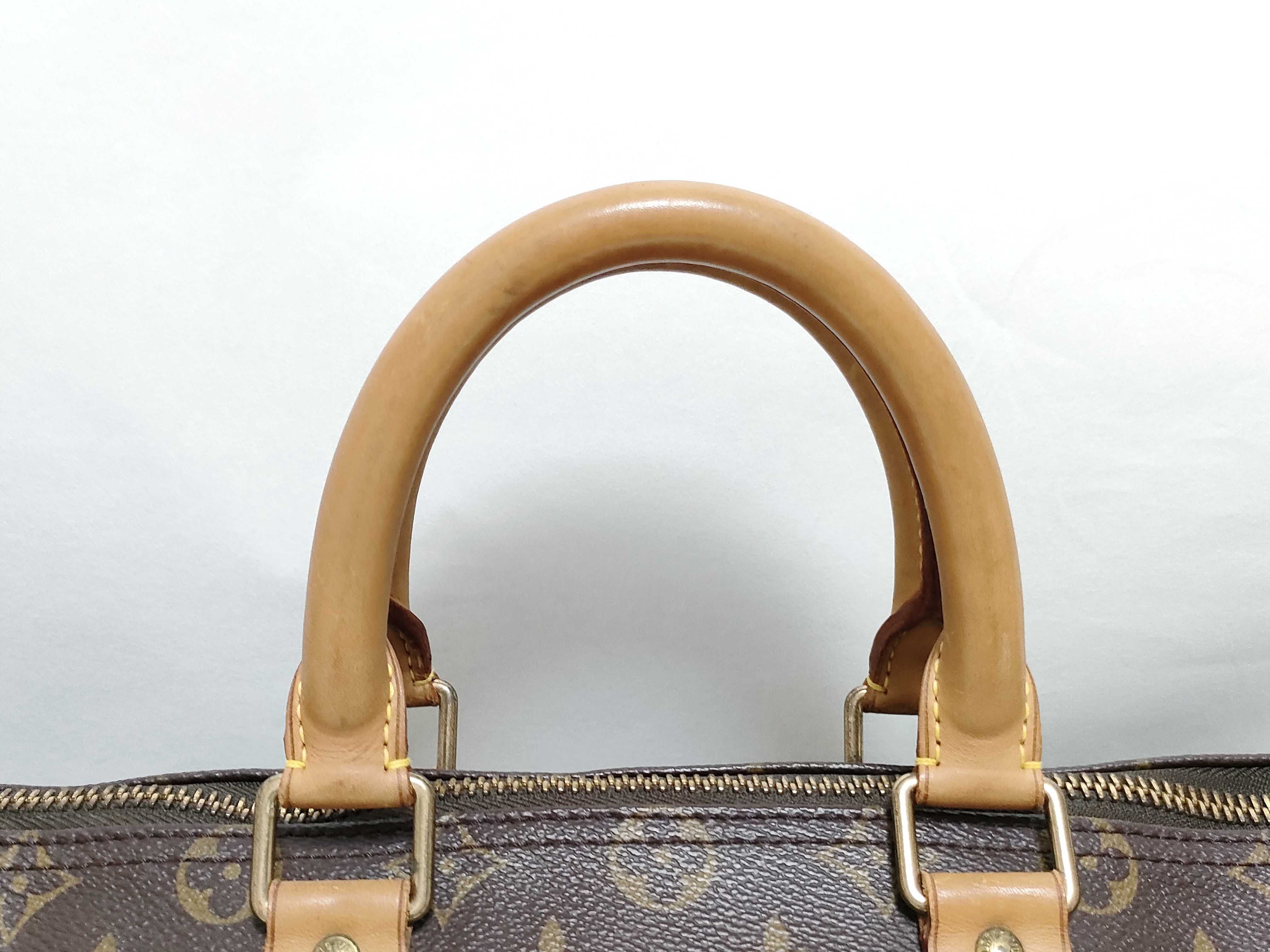 Monogram Louis Vuitton Keepall Boston Bag — view 3