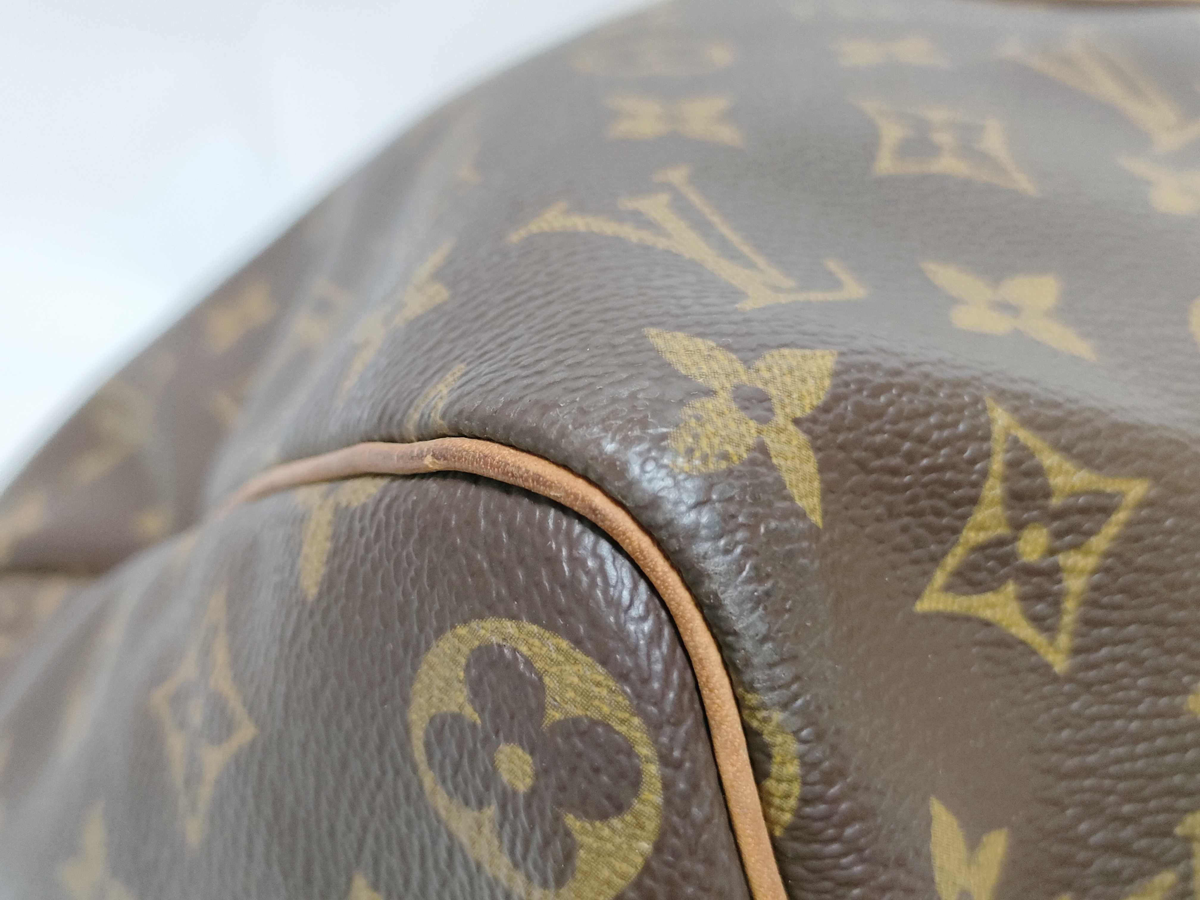Monogram Louis Vuitton Keepall Boston Bag — view 7