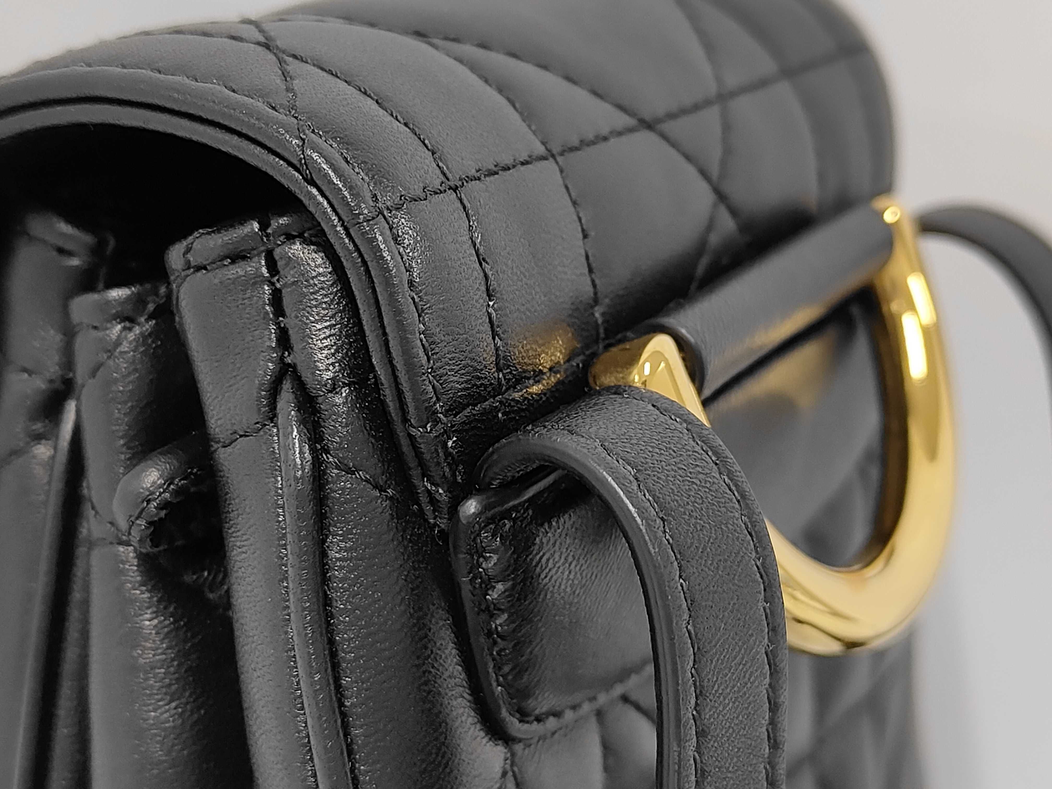 Macro Cannage Backpack, Black, Lucky Star Rucksack — view 5
