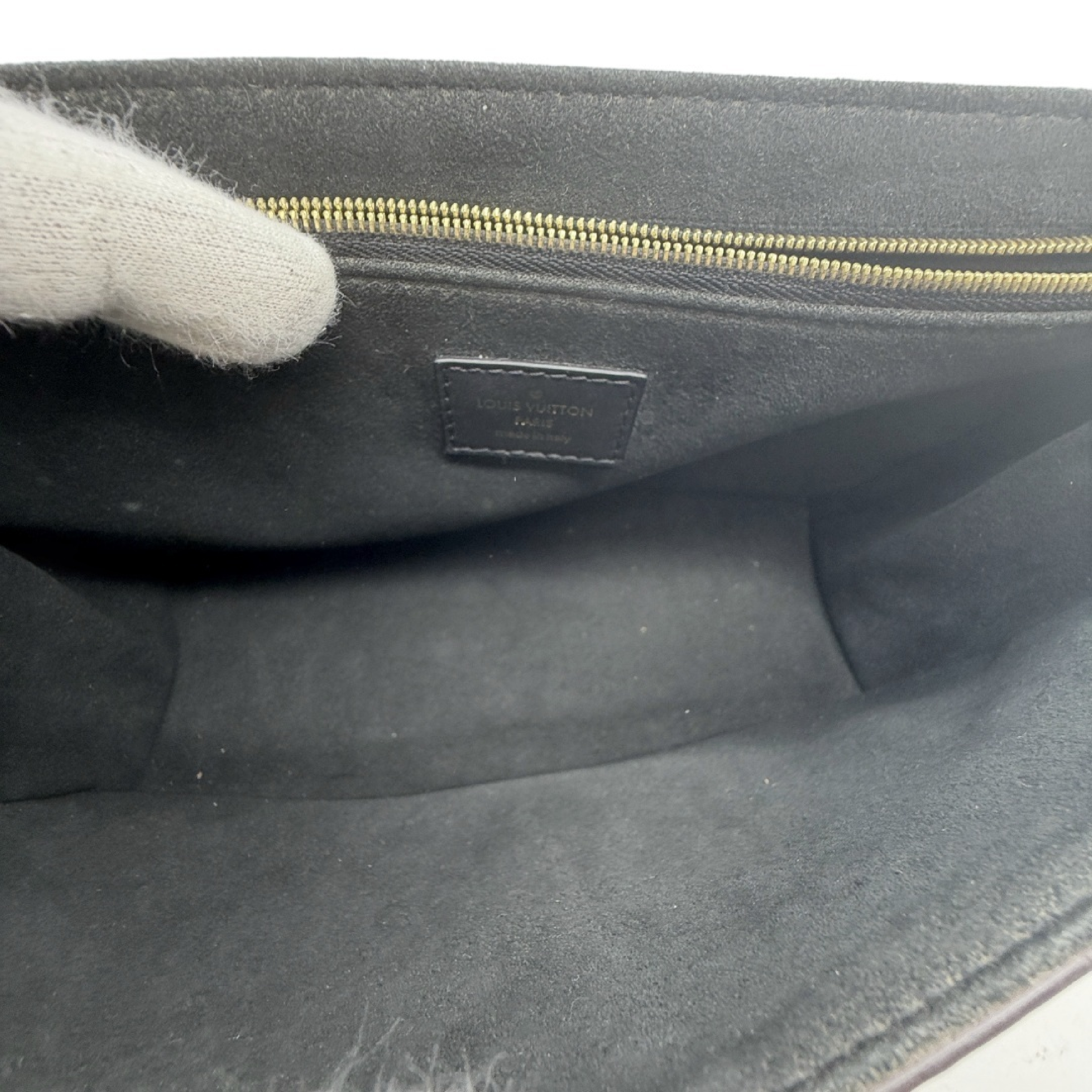 PM N40113 Damier Ebene Chain Shoulder Bag — view 12