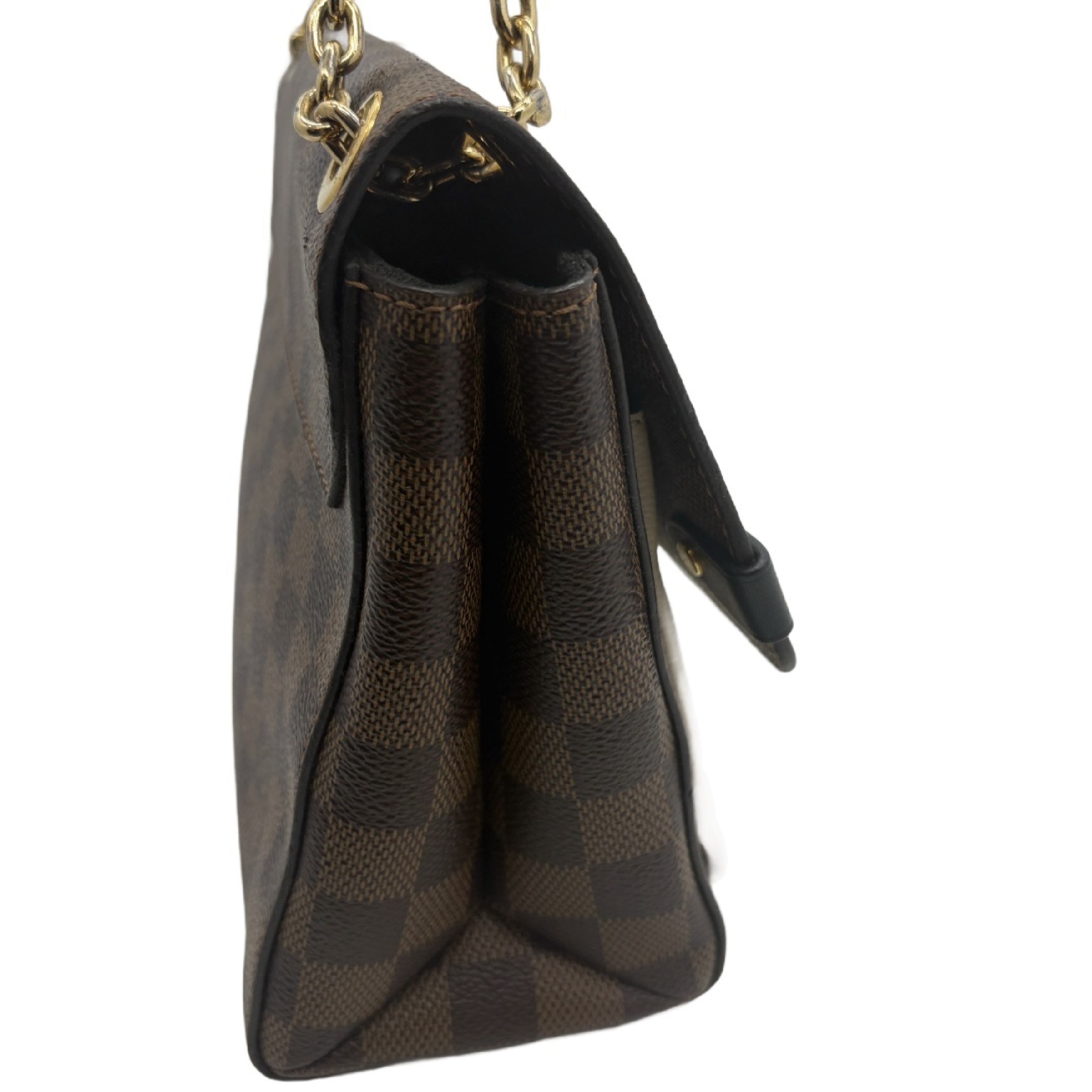 PM N40113 Damier Ebene Chain Shoulder Bag — view 3
