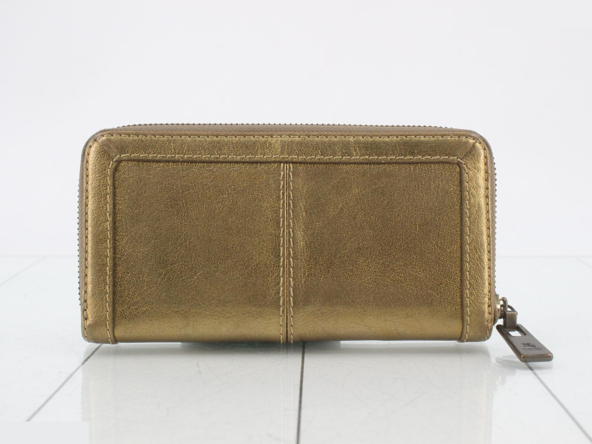 Leather long wallet — view 2