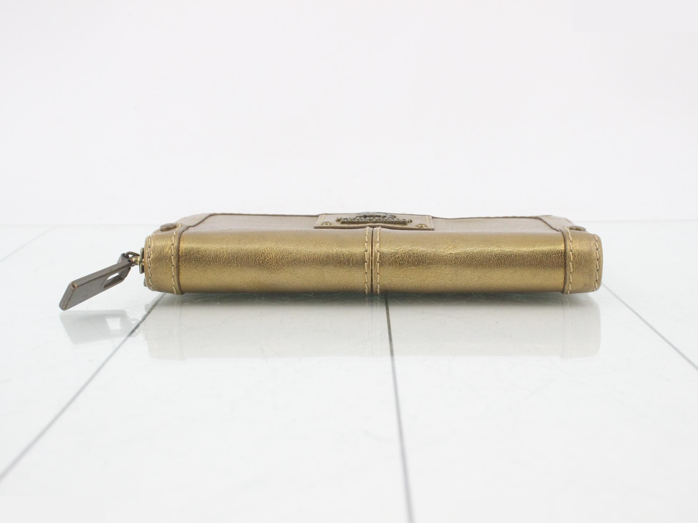 Leather long wallet — view 3