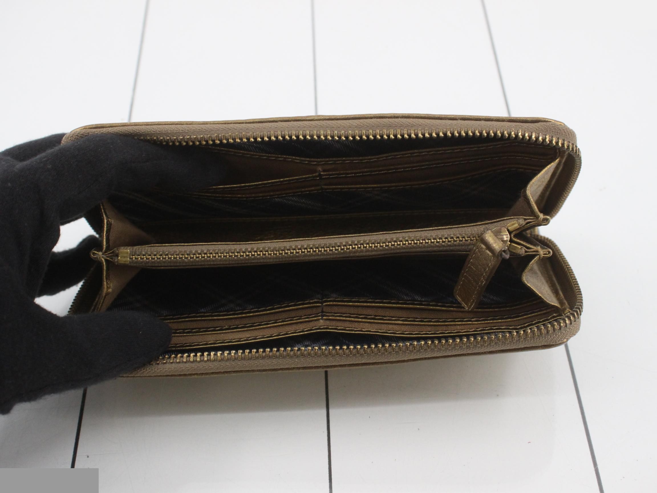 Leather long wallet — view 4