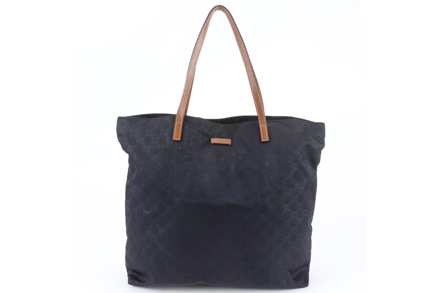 GG Nylon 295252 Leather Tote Bag Shoulder Business Bag