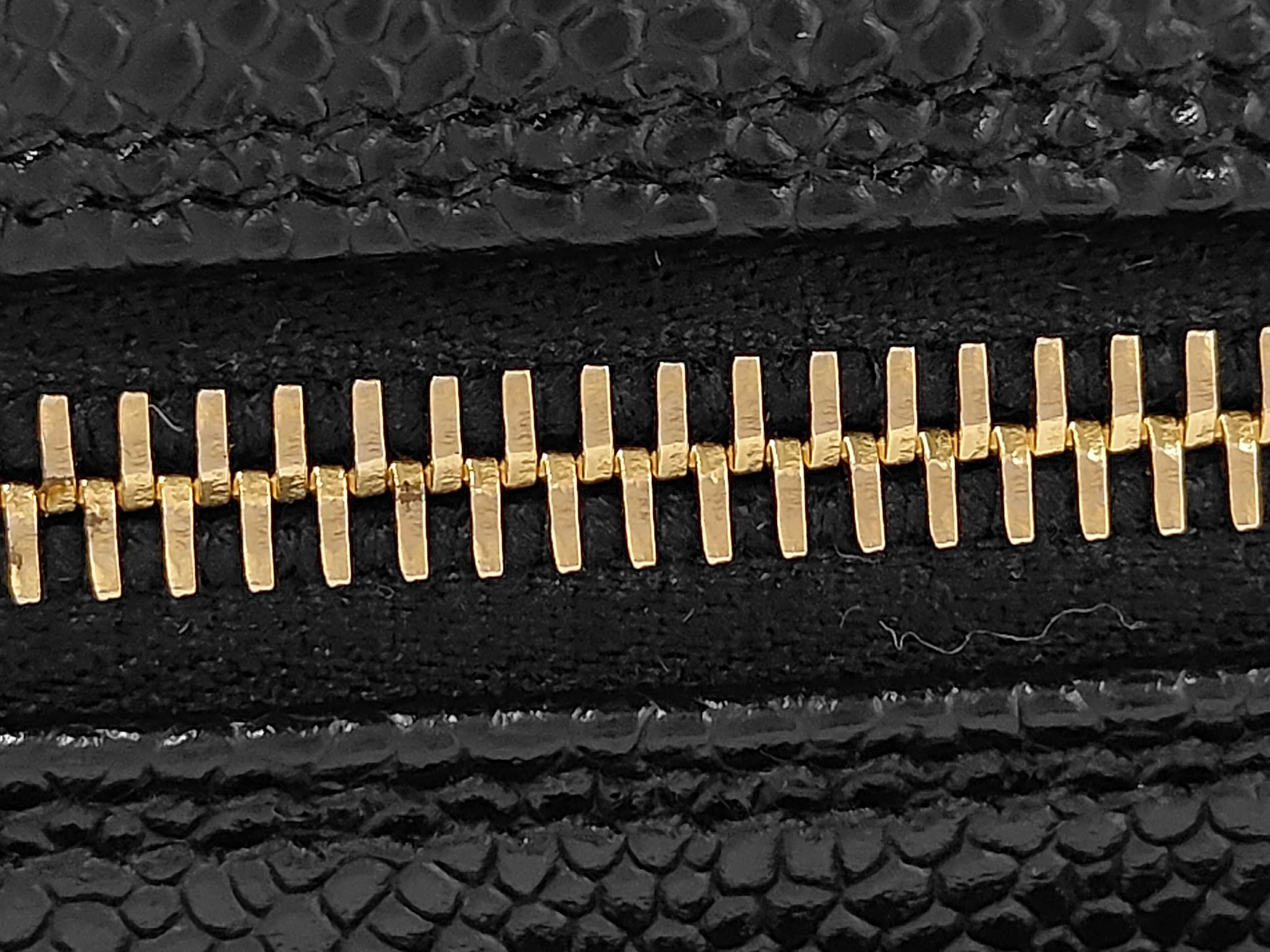 Caviar Skin Chain Tote Bag (Serial No. 8) — view 13