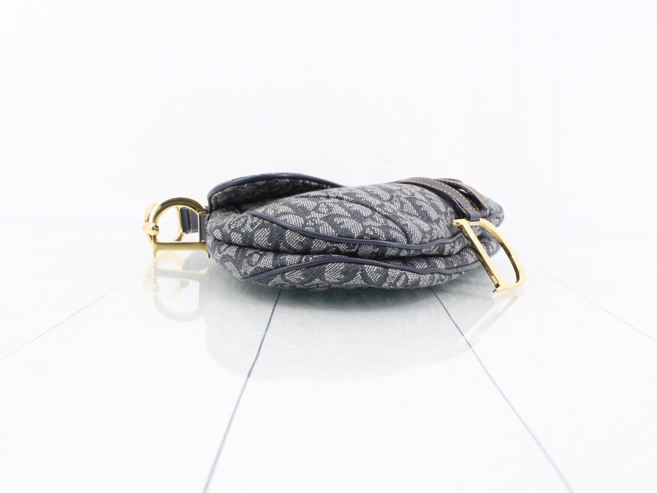 Trotter Saddle Bag, Oblique Pattern, Scarf Print Handbag — view 5