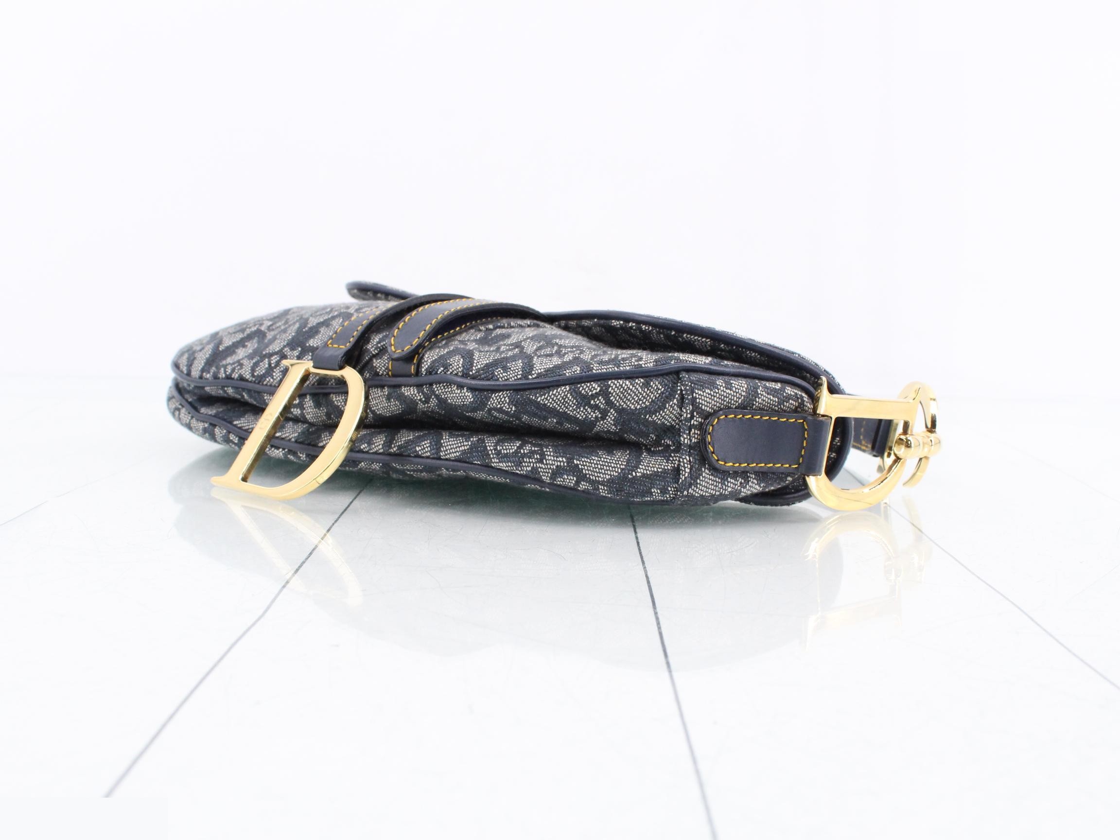 Trotter Saddle Bag, Oblique Pattern, Scarf Print Handbag — view 6