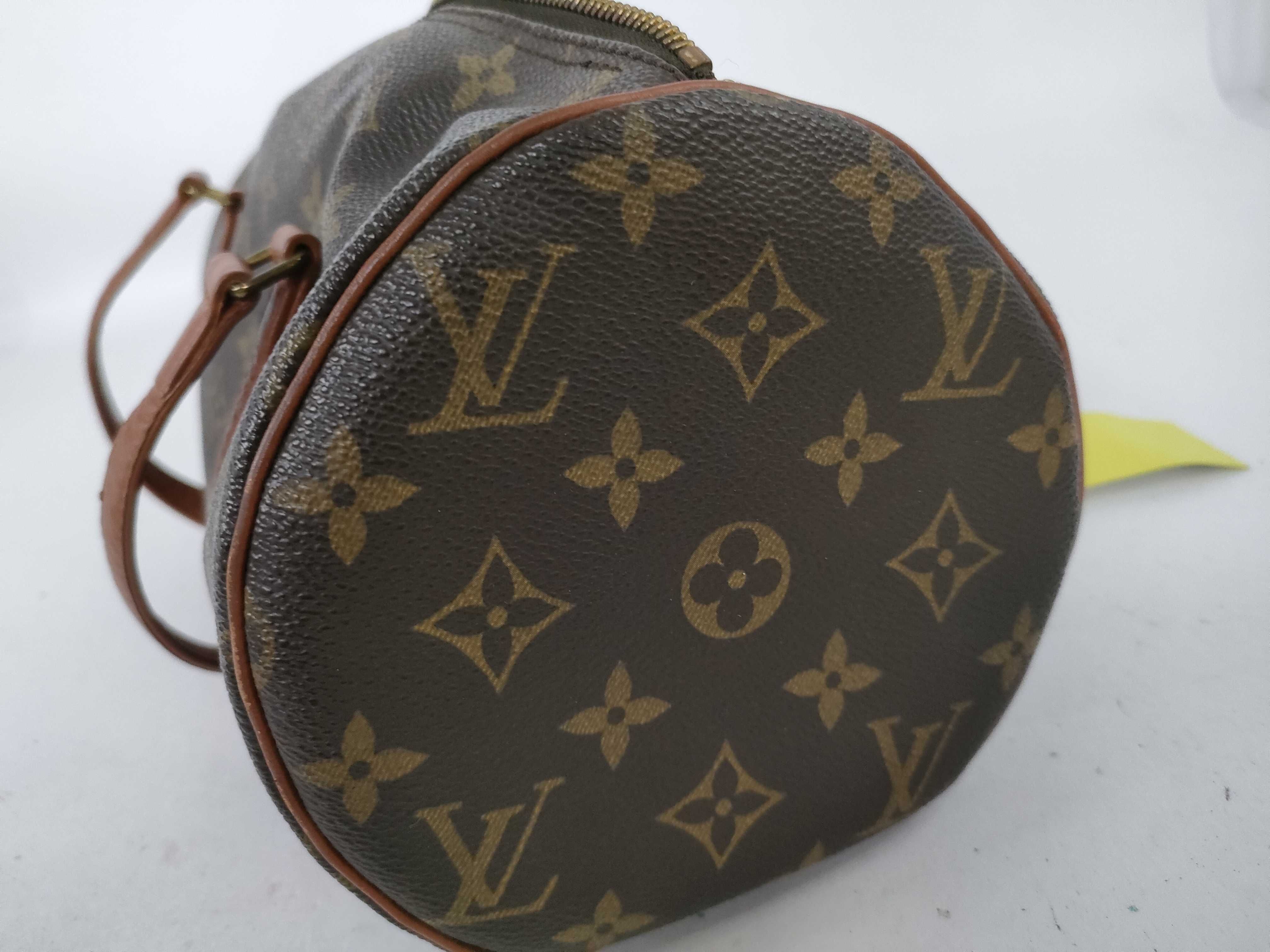 Monogram Old Papillon Handbag with Pouch — view 13