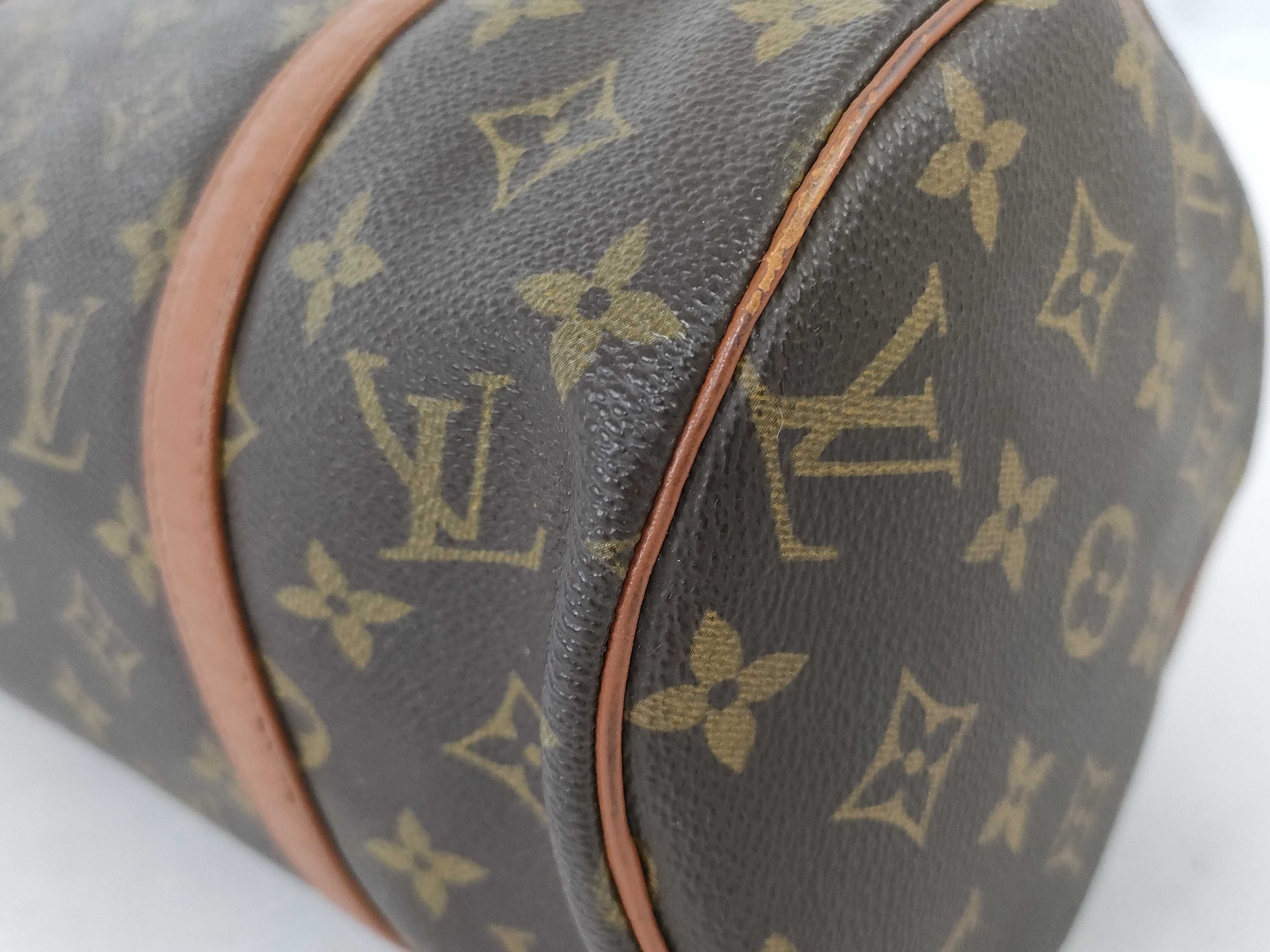 Monogram Old Papillon Handbag with Pouch — view 6