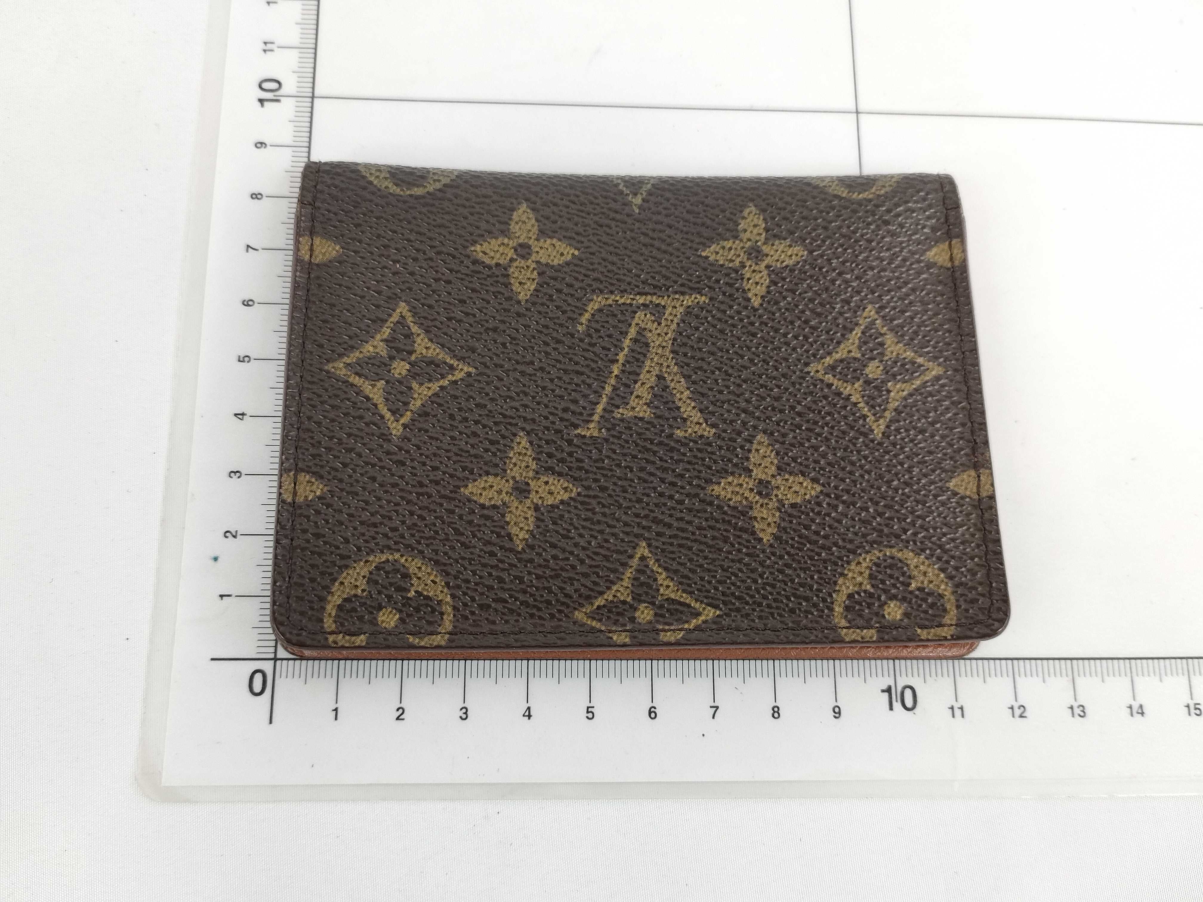 Monogram Porte 2 Cartes Vertical Card Case — view 2