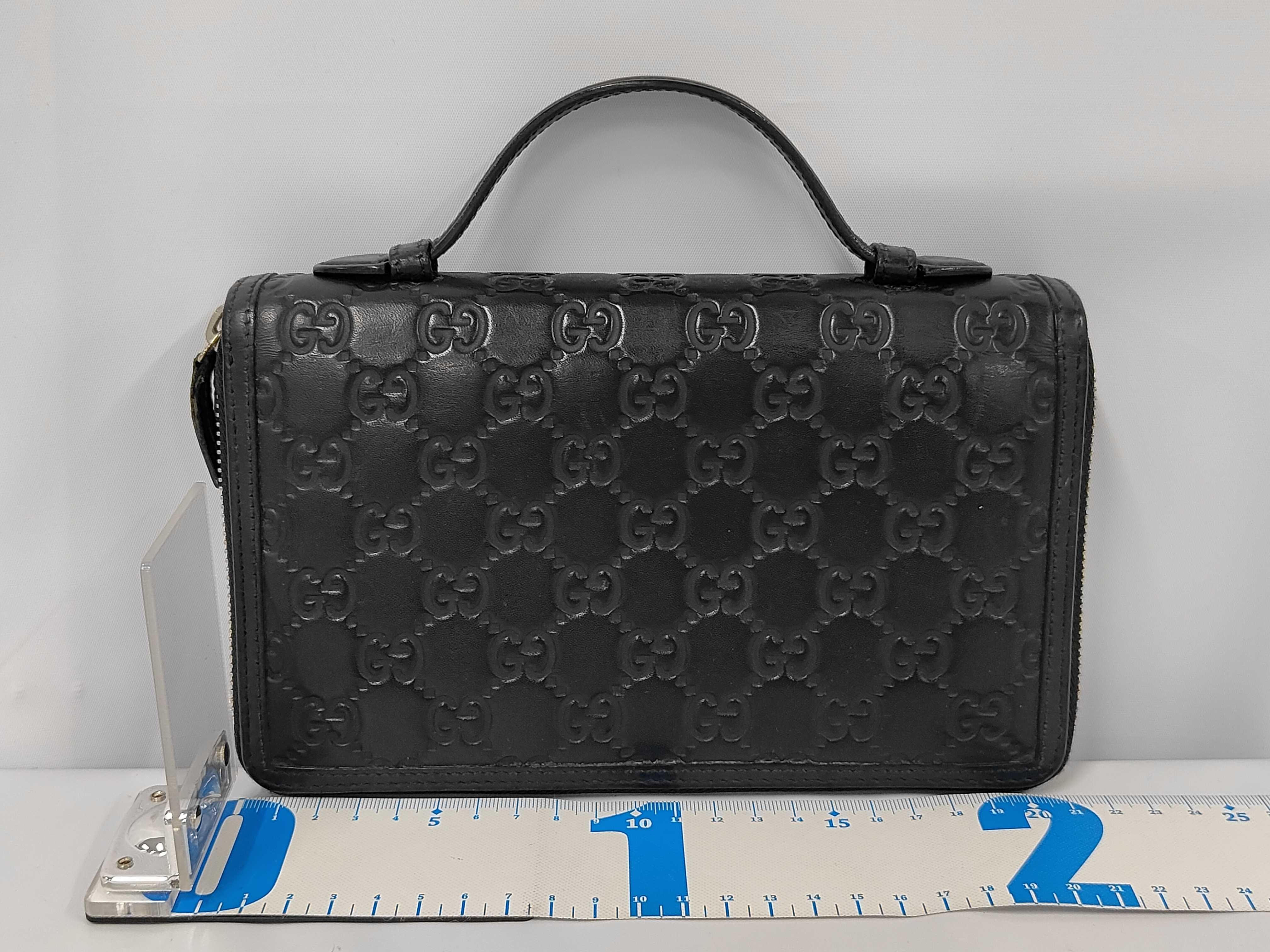 GG pattern Zippy Organizer Long Wallet Handbag 336298 Handbag — view 2