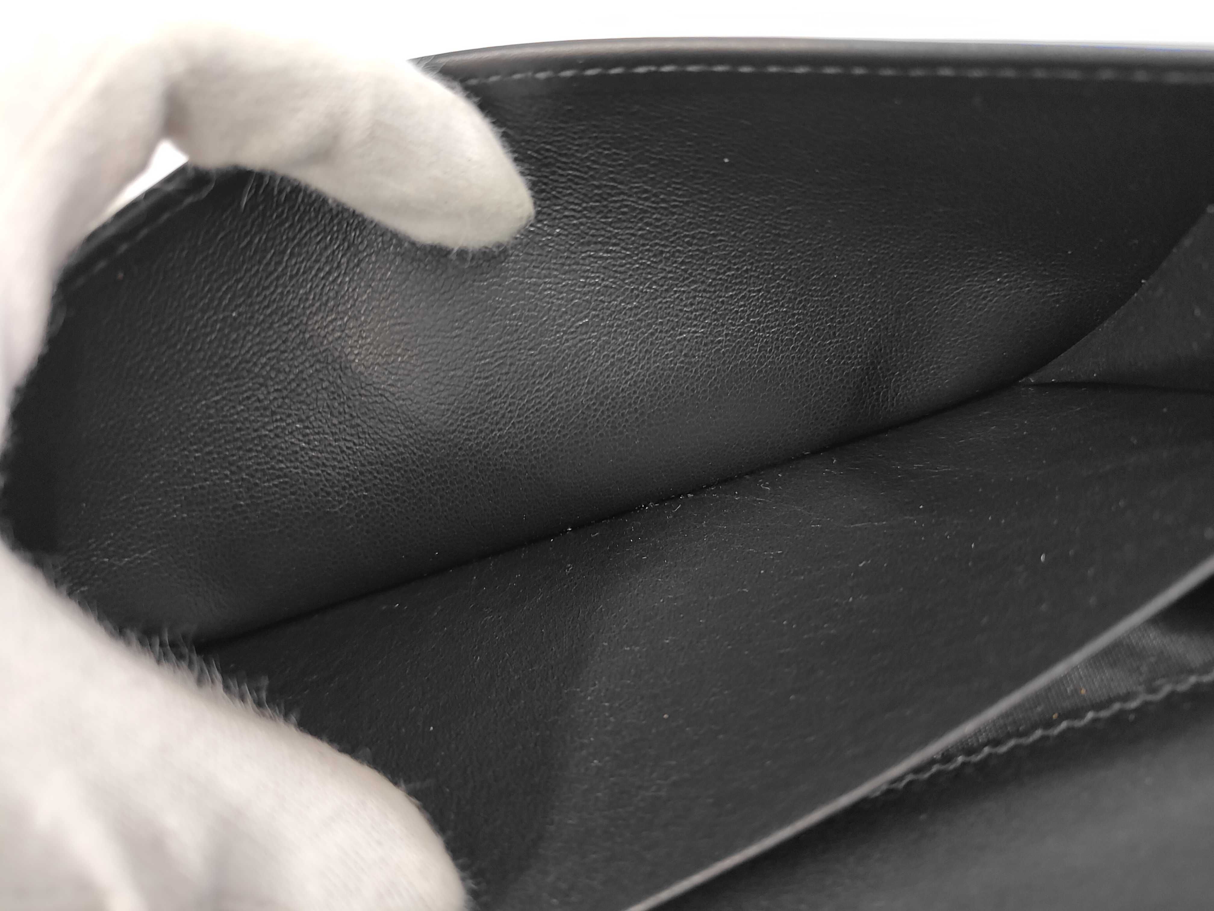 Diamante Long Flap Wallet, Canvas Leather, Beige/Black, Gucci Wallet — view 10