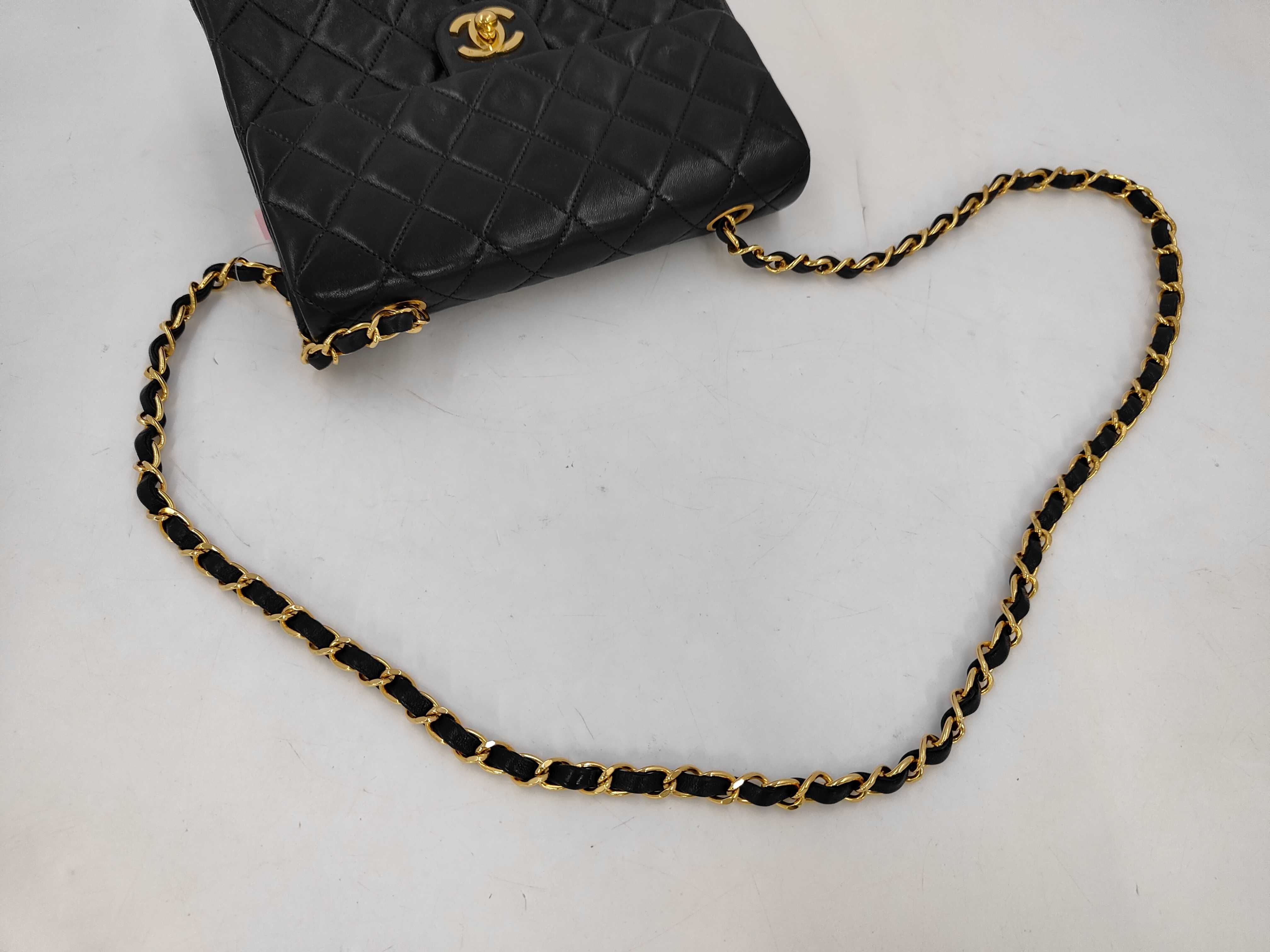 Lambskin Matelassé 20 Single Chain Shoulder Bag — view 3