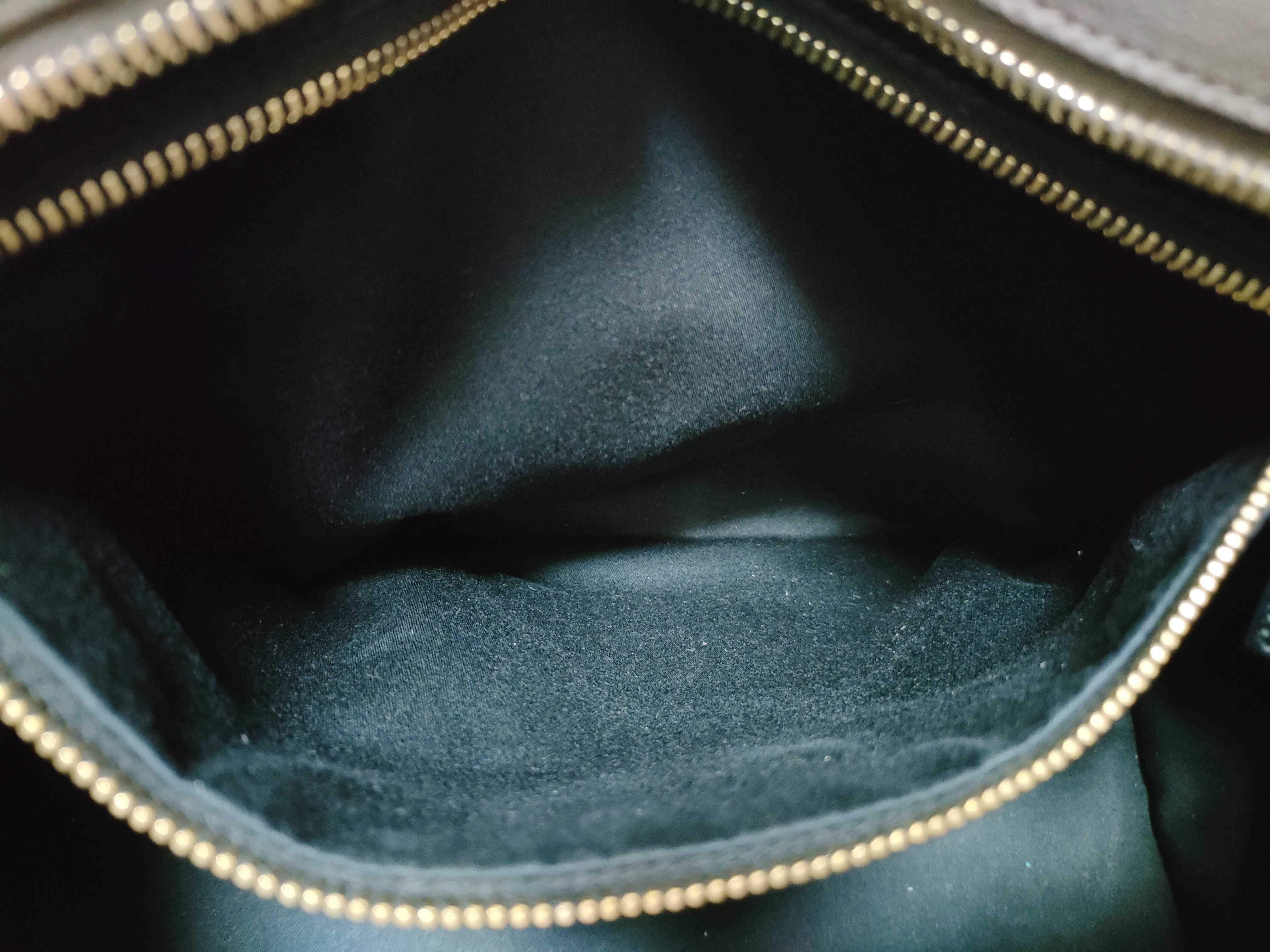 Y-Line Cabas Grey Leather Classic Tote Bag Handbag — view 12