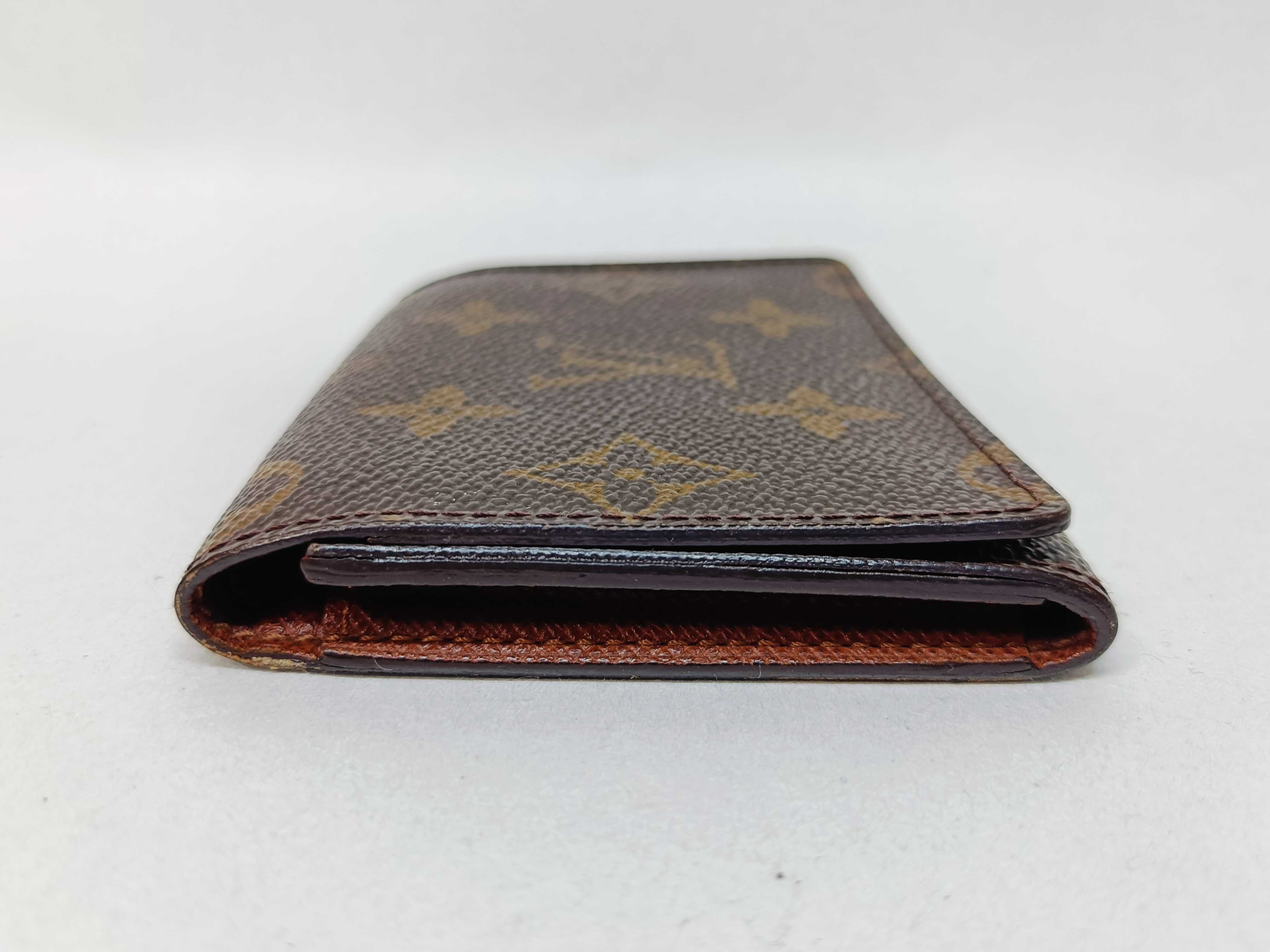 Monogram Enveloppe Carte de Visite Card Case — view 3