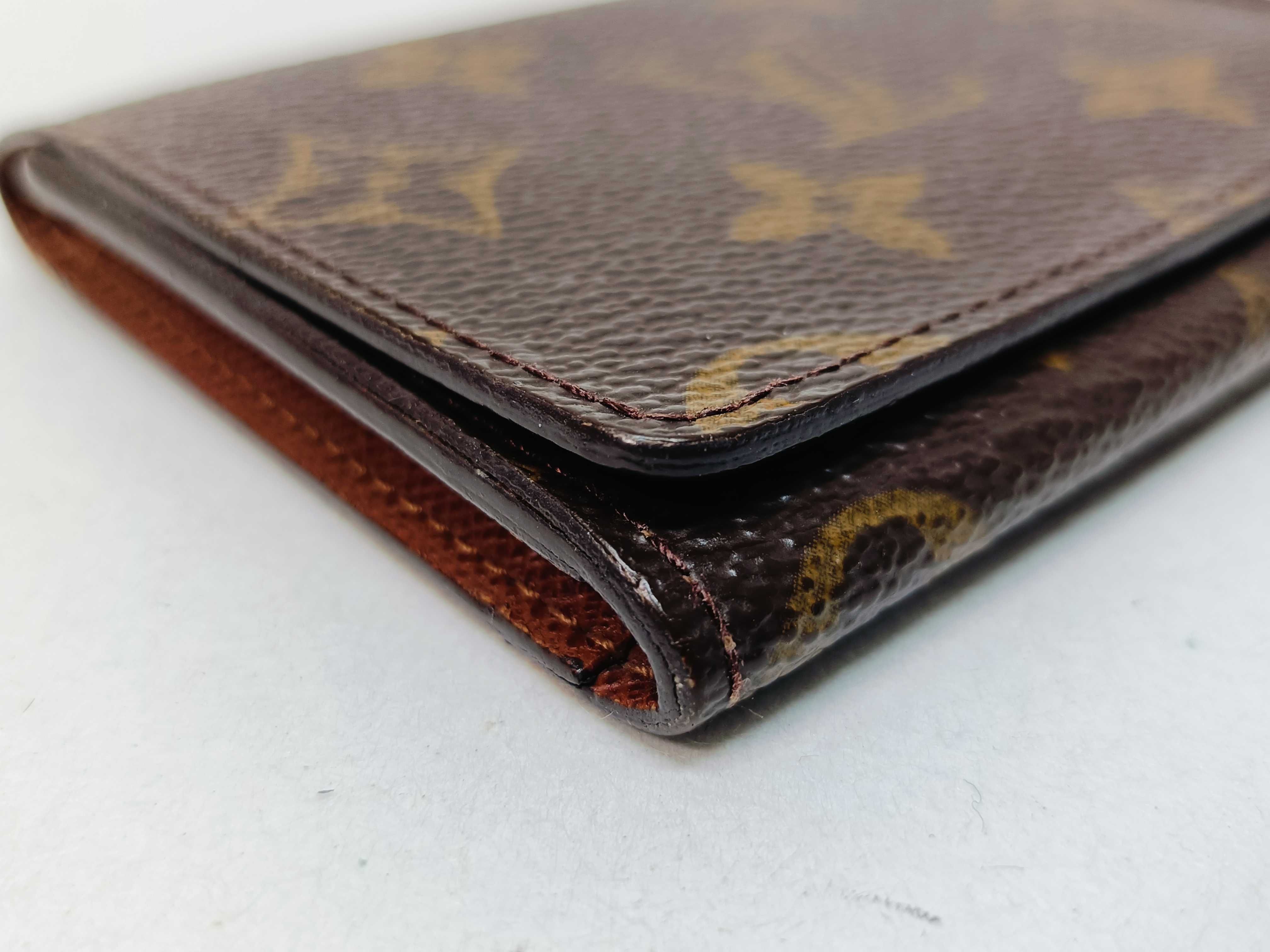 Monogram Enveloppe Carte de Visite Card Case — view 4