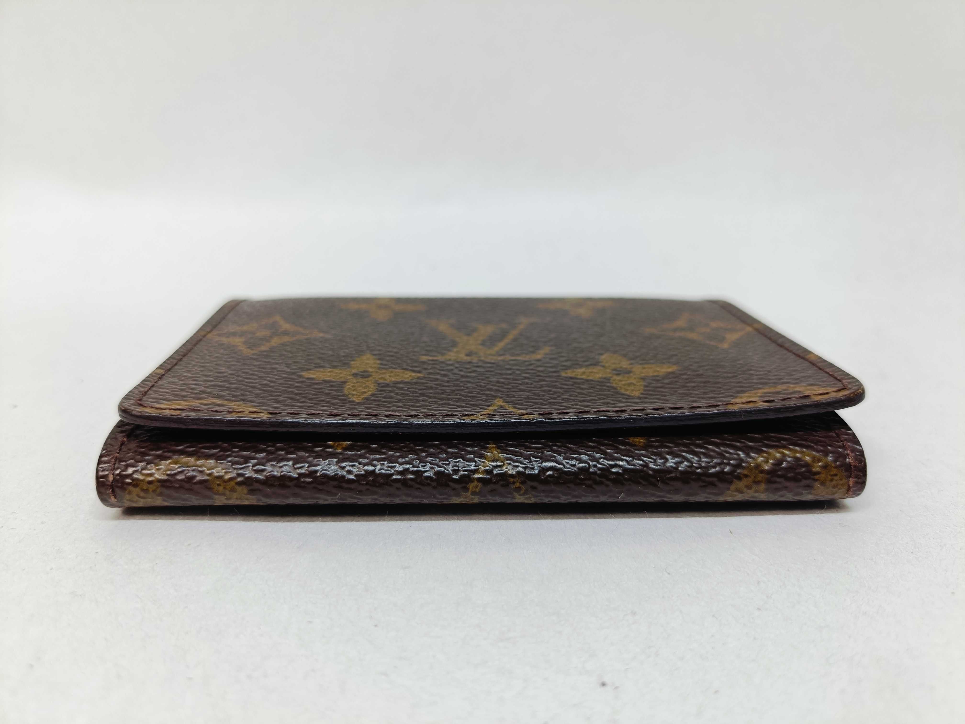 Monogram Enveloppe Carte de Visite Card Case — view 5