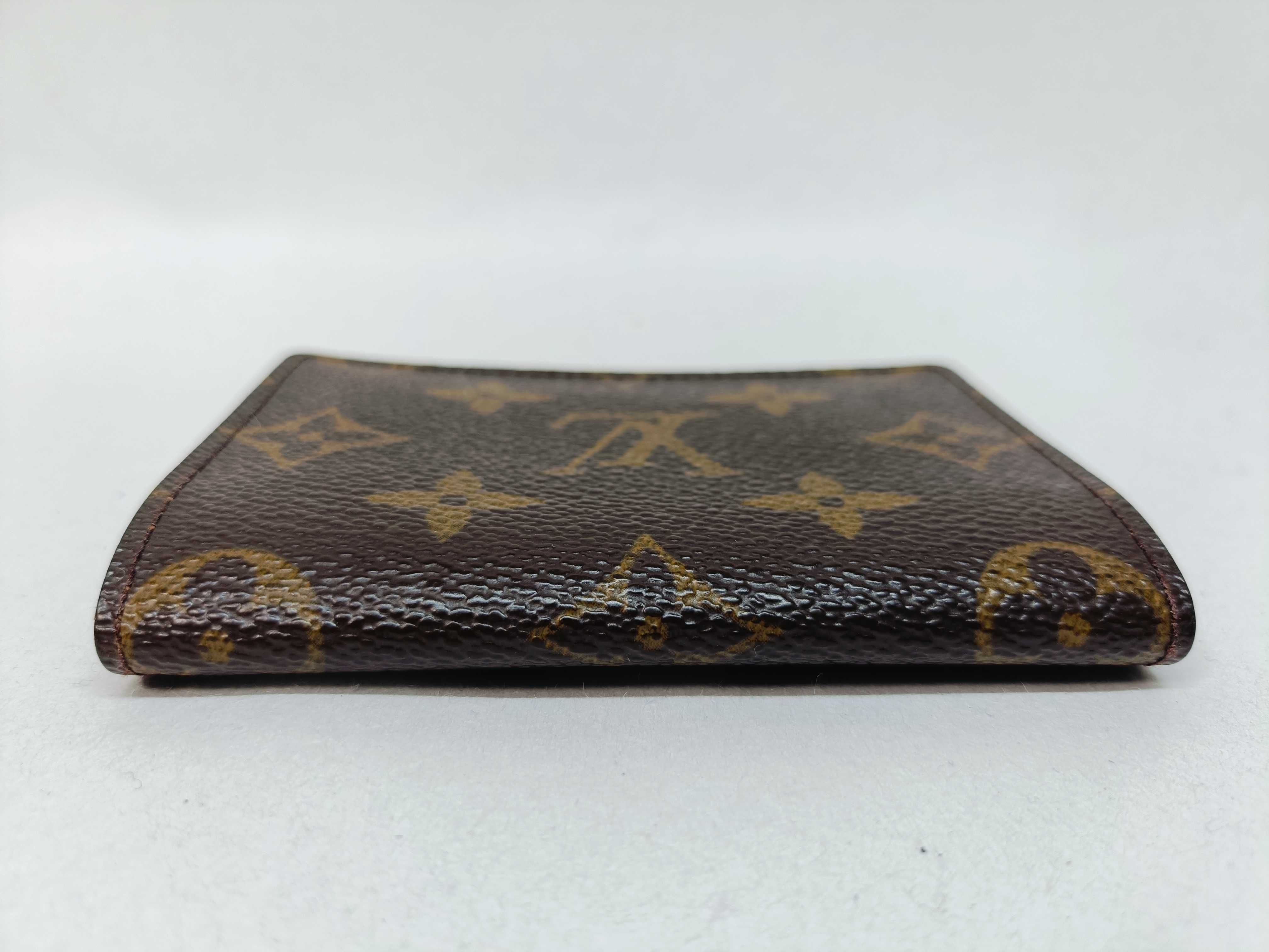 Monogram Enveloppe Carte de Visite Card Case — view 6