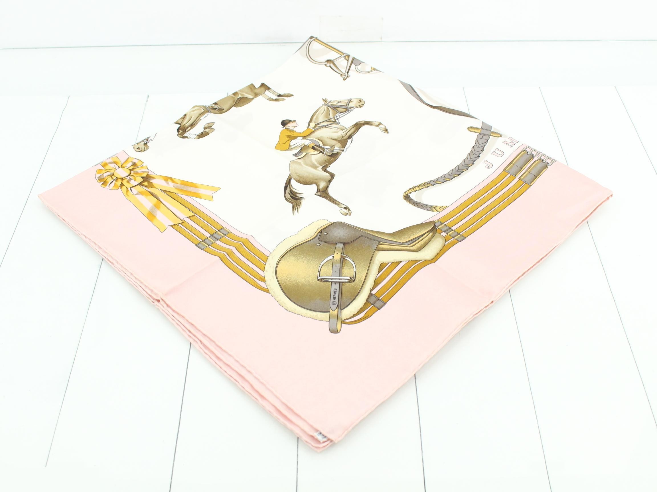 Carre 90 Jumping Silk Scarf — view 2