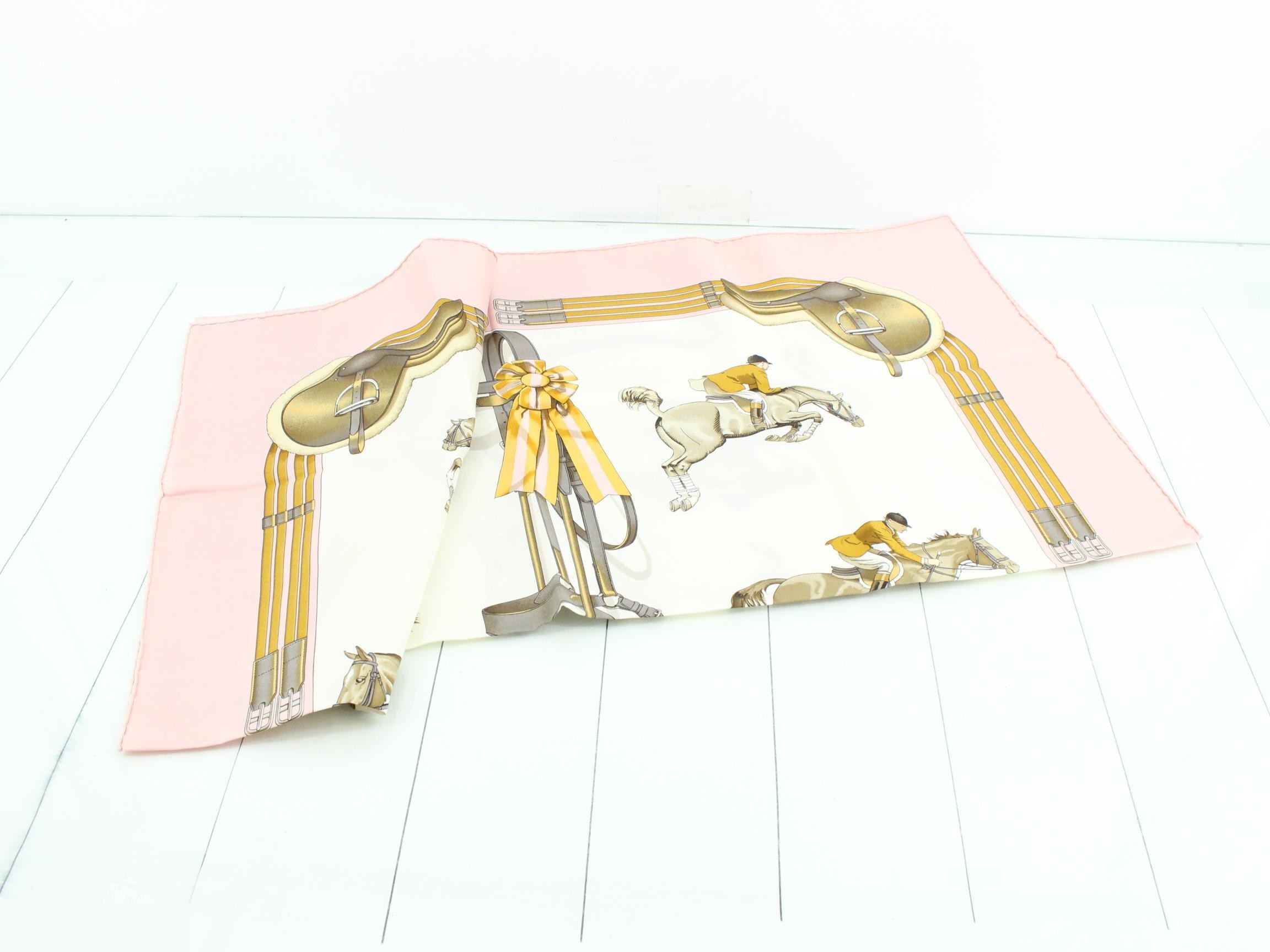 Carre 90 Jumping Silk Scarf — view 3