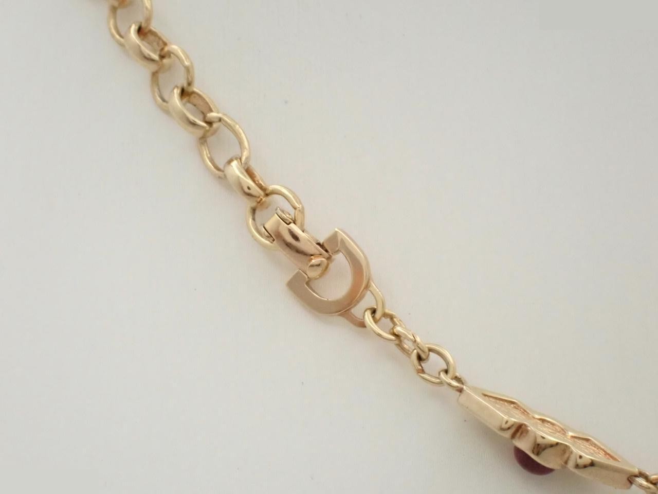 Necklace: Neck circumference approximately 43 cm — view 2