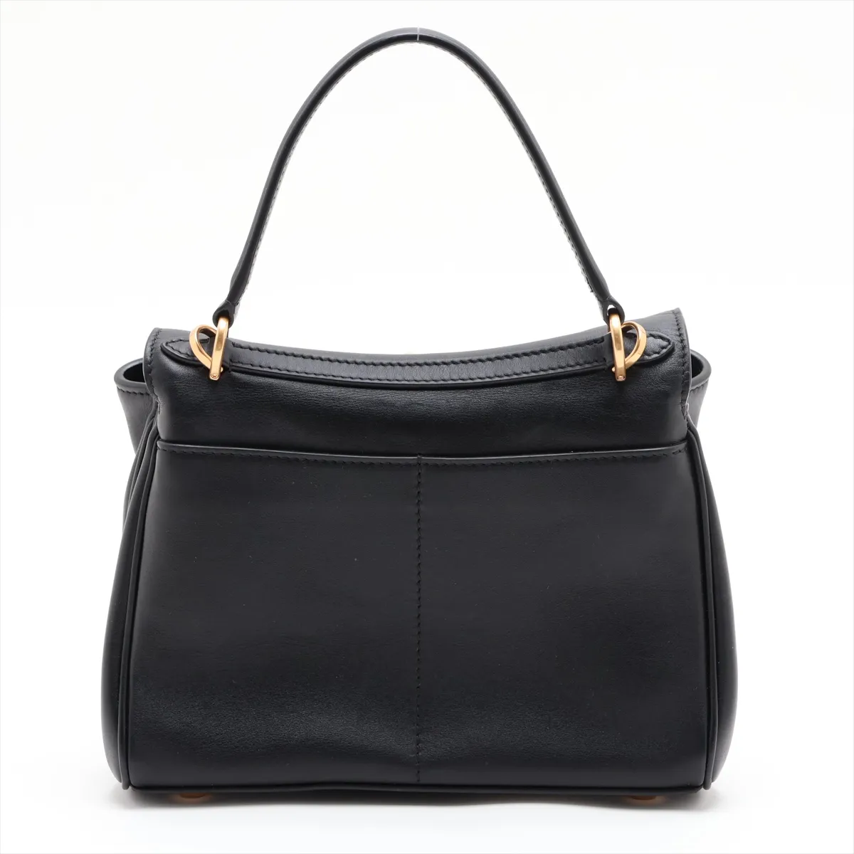 Rodeo Mini 843712 Leather 2-Way Handbag, Black — view 2