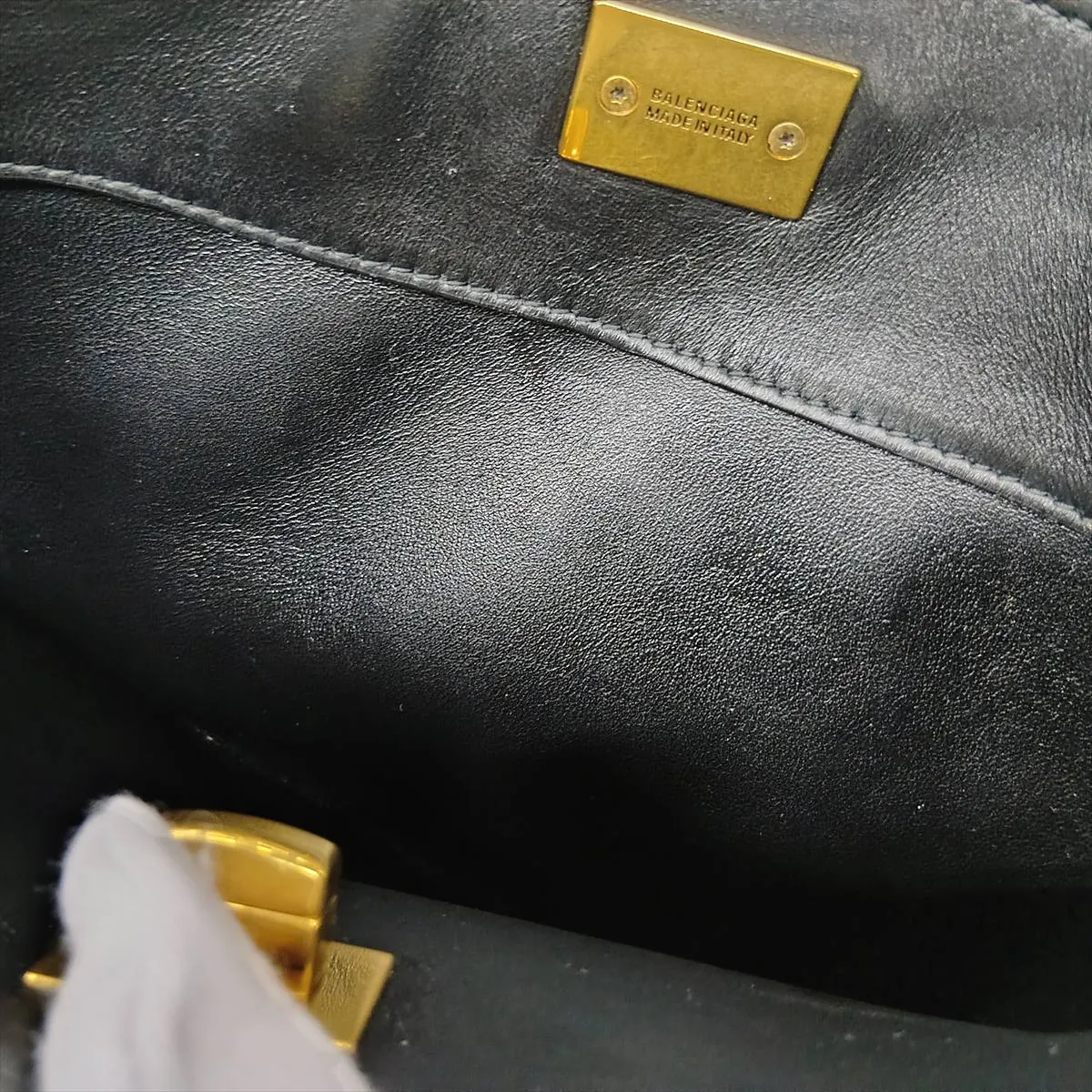 Rodeo Mini 843712 Leather 2-Way Handbag, Black — view 15
