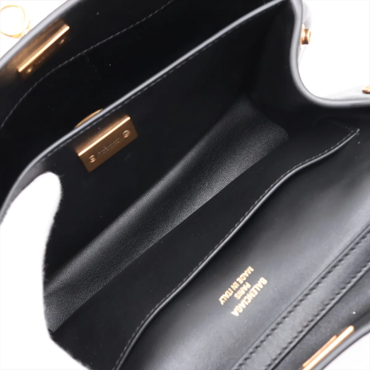 Rodeo Mini 843712 Leather 2-Way Handbag, Black — view 8