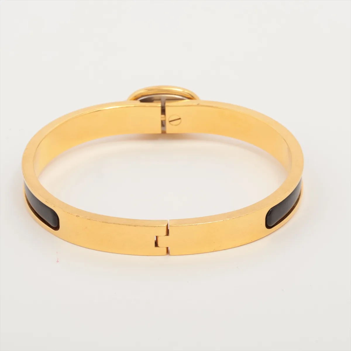 Mini Click Chaine d'Ancre FI0252 Bangle GP Black x Gold — view 2