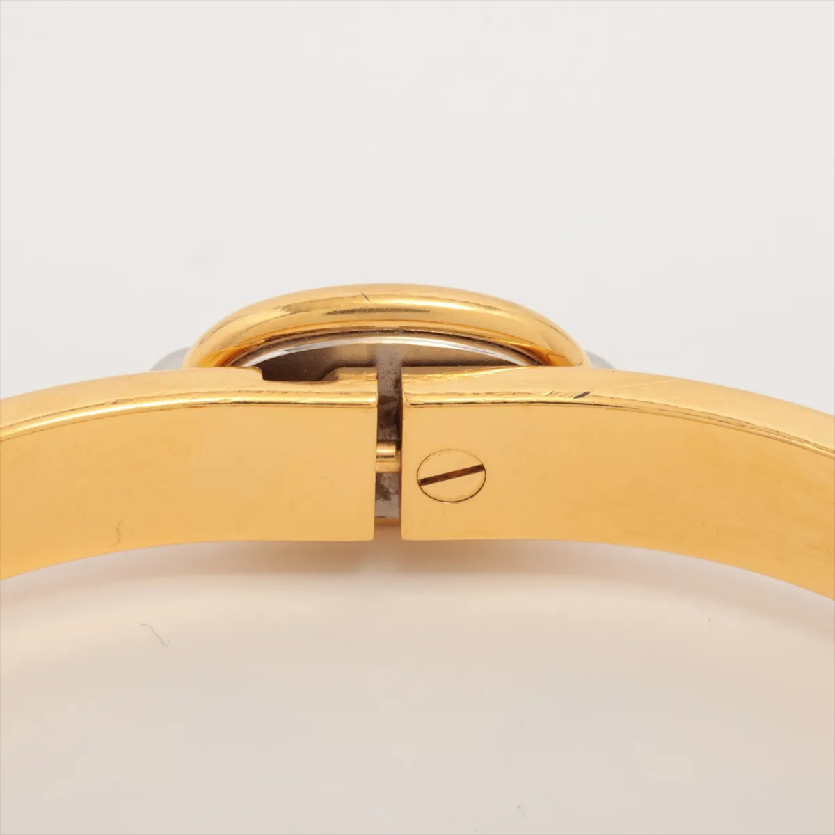 Mini Click Chaine d'Ancre FI0252 Bangle GP Black x Gold — view 4
