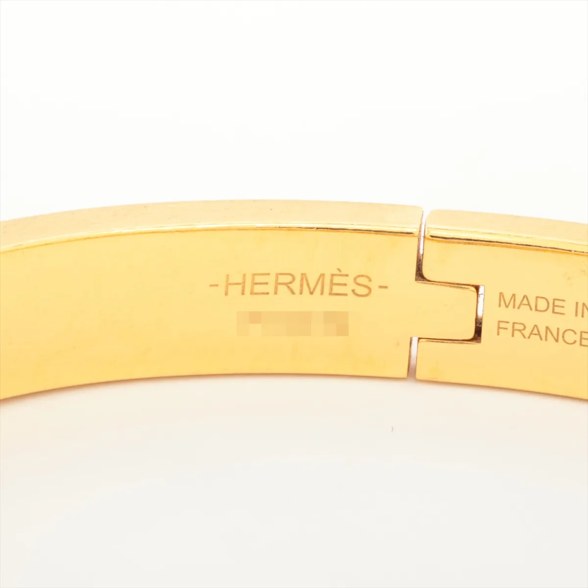 Mini Click Chaine d'Ancre FI0252 Bangle GP Black x Gold — view 6