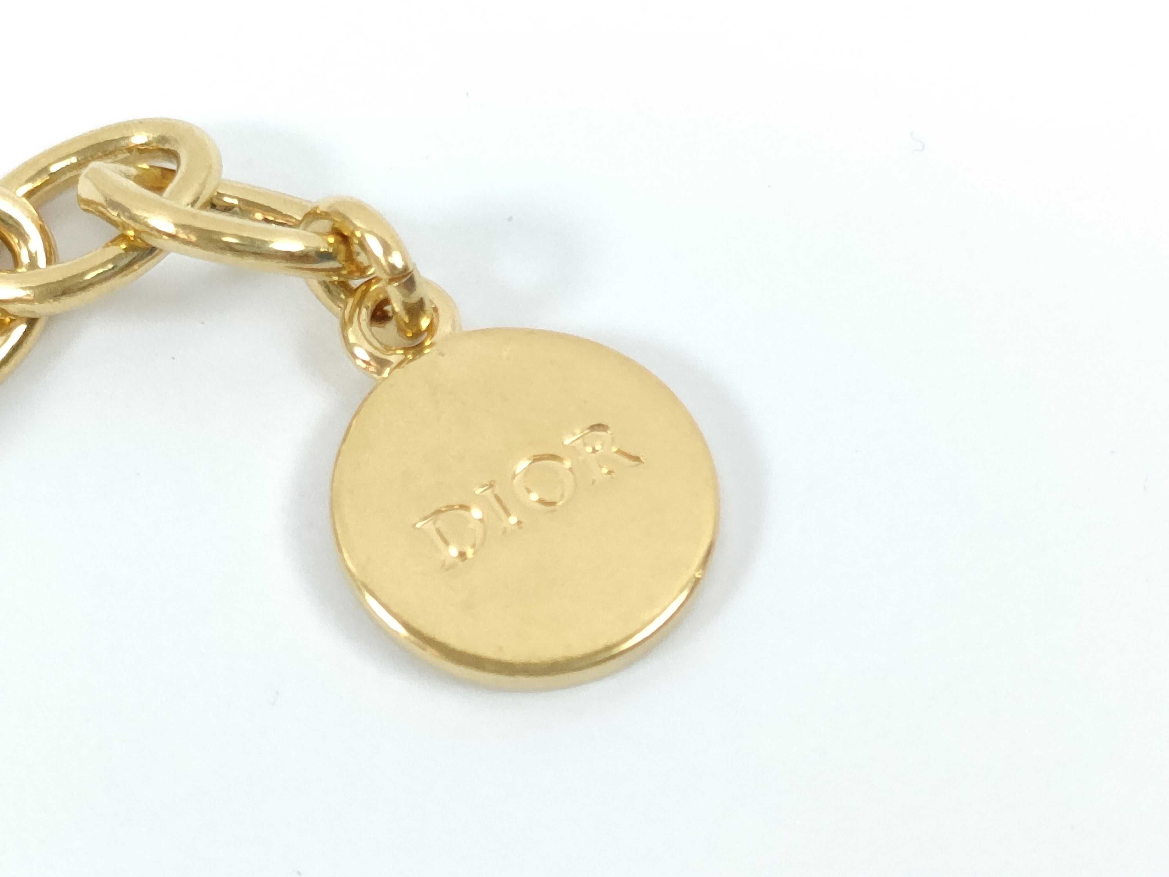 CD Triple Chain Necklace — view 7