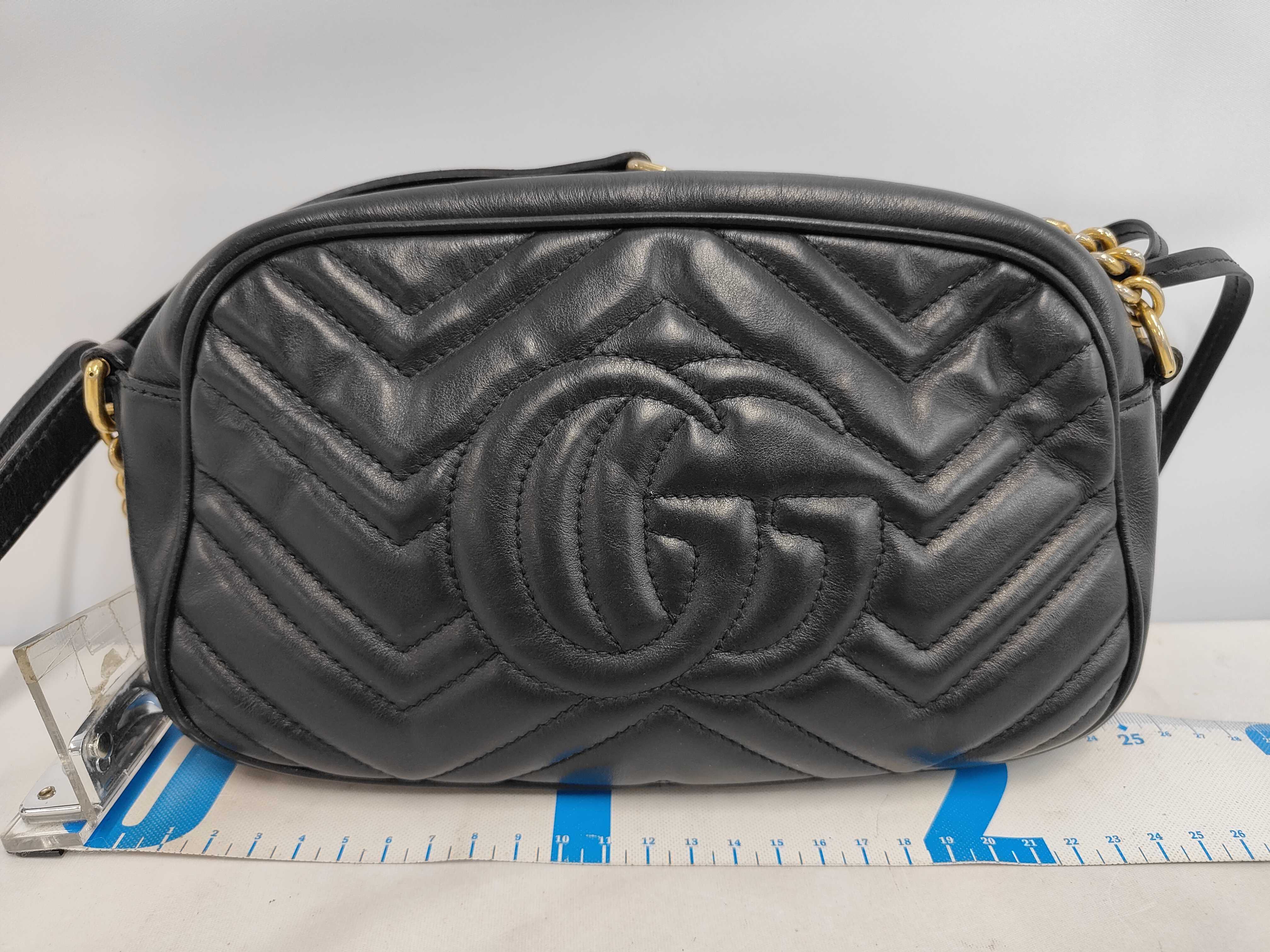 Marmont Black Shoulder Bag — view 2