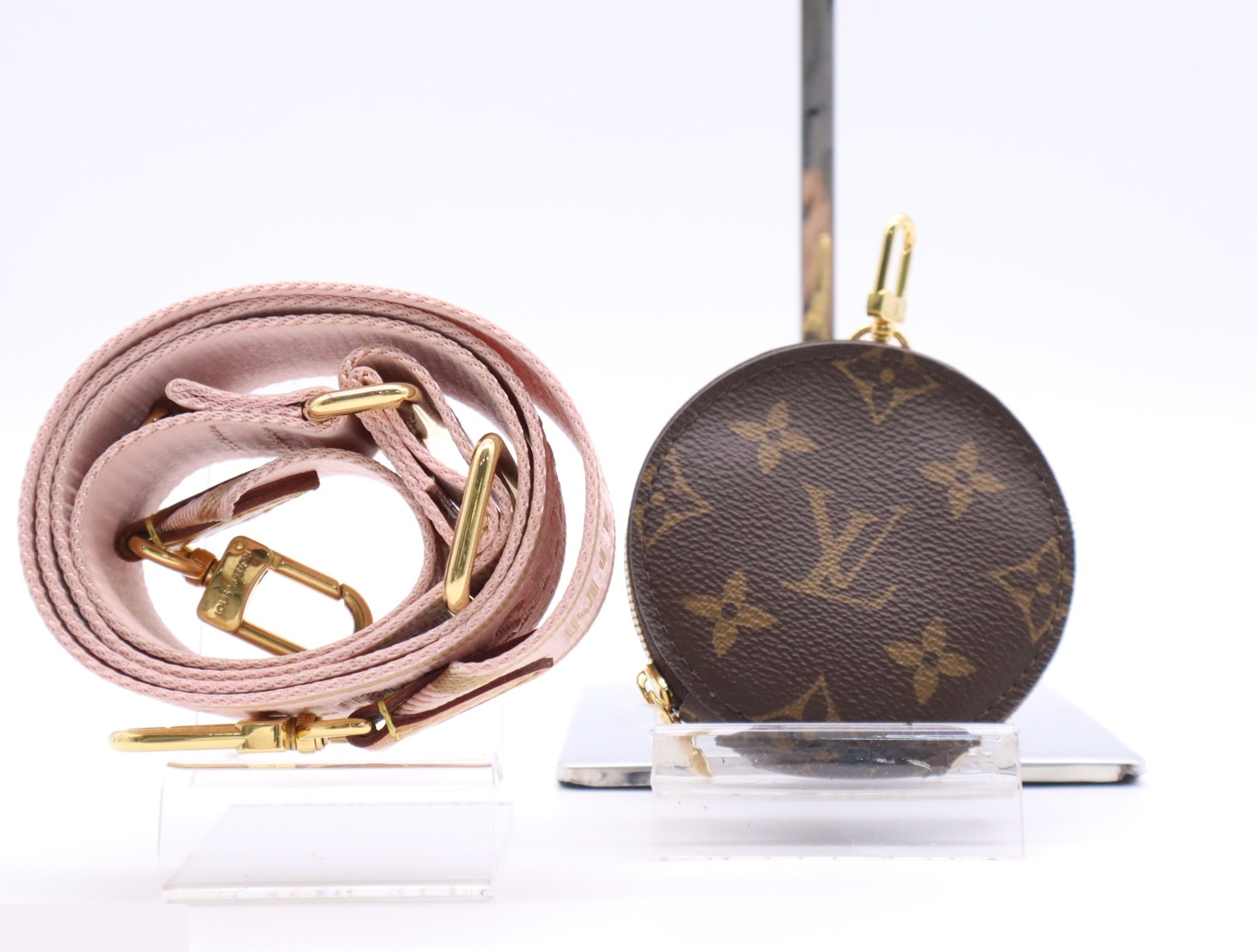 Multi Pochette Accessoires Rose Clair