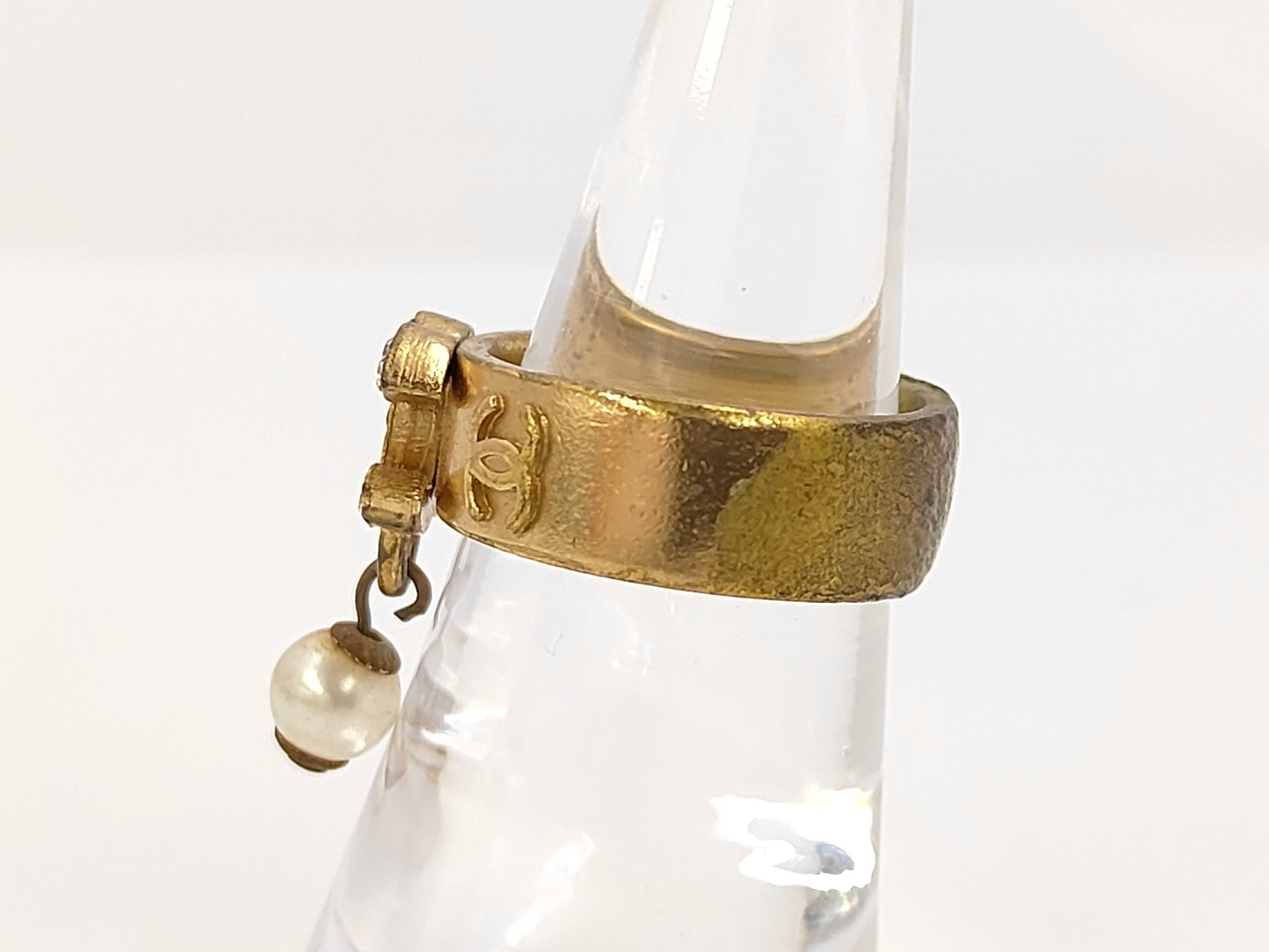ring, Coco Mark pearl ring — view 2