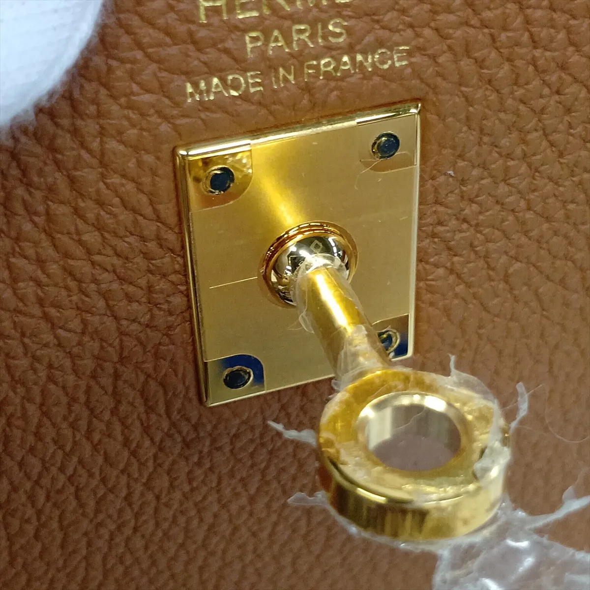 [Individually packaged] Hermes Kelly 25 Retourne Togo Gold hardware — view 13