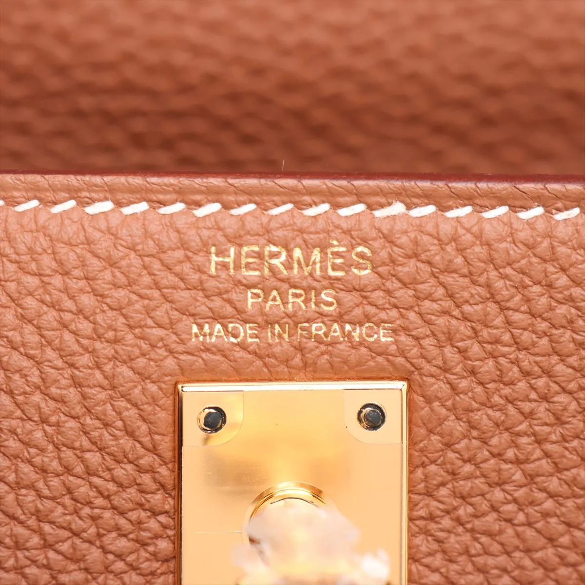 [Individually packaged] Hermes Kelly 25 Retourne Togo Gold hardware — view 10
