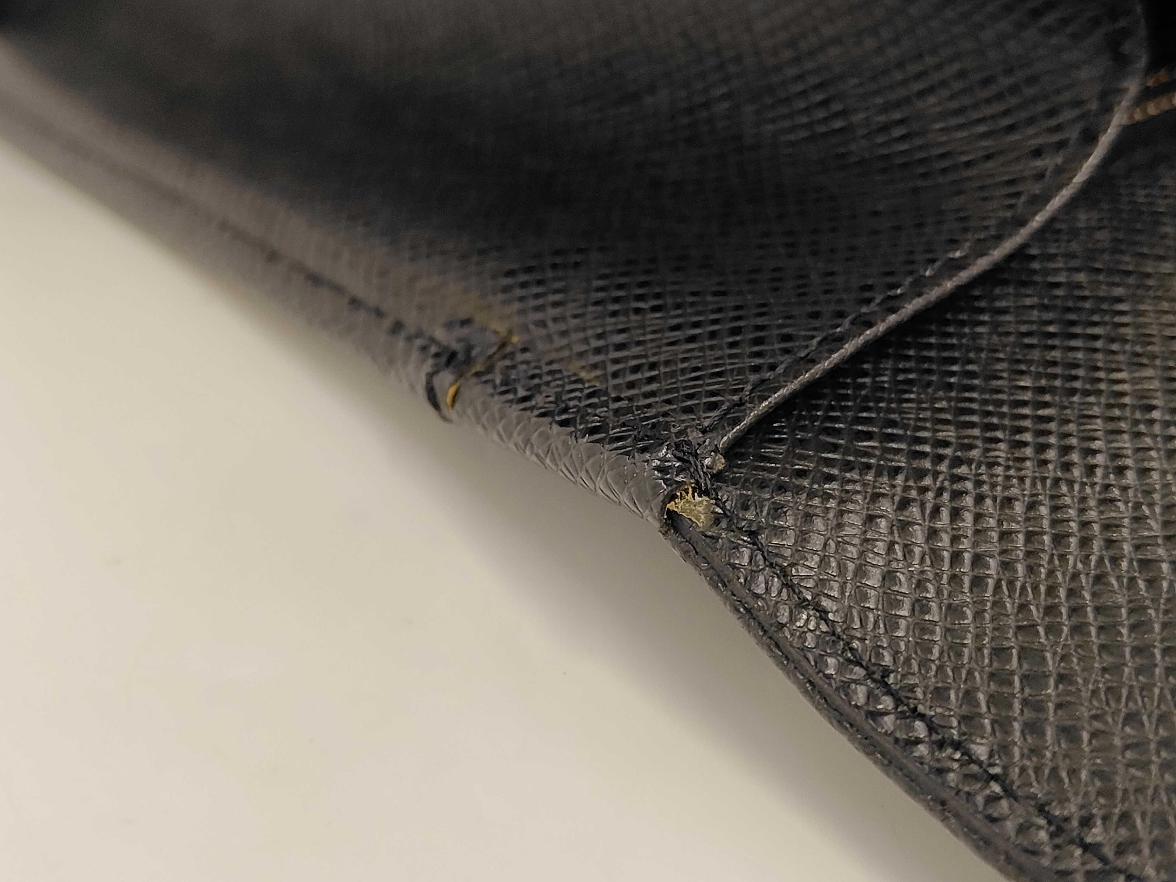 Selenga M30782 Black Leather Clutch Bag — view 8