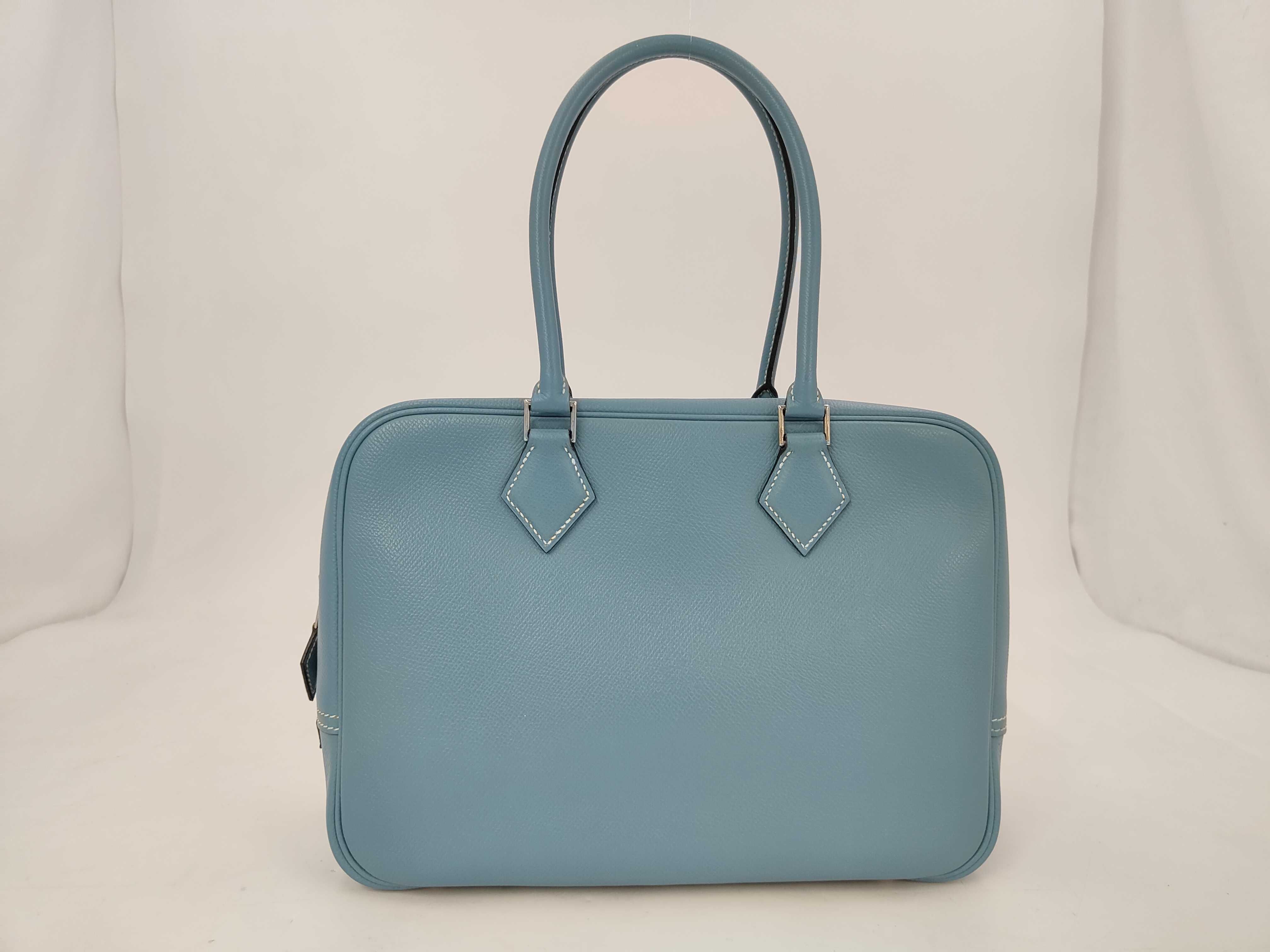 Pneume 28 Evercolor Silver Hardware I Stamp Handbag