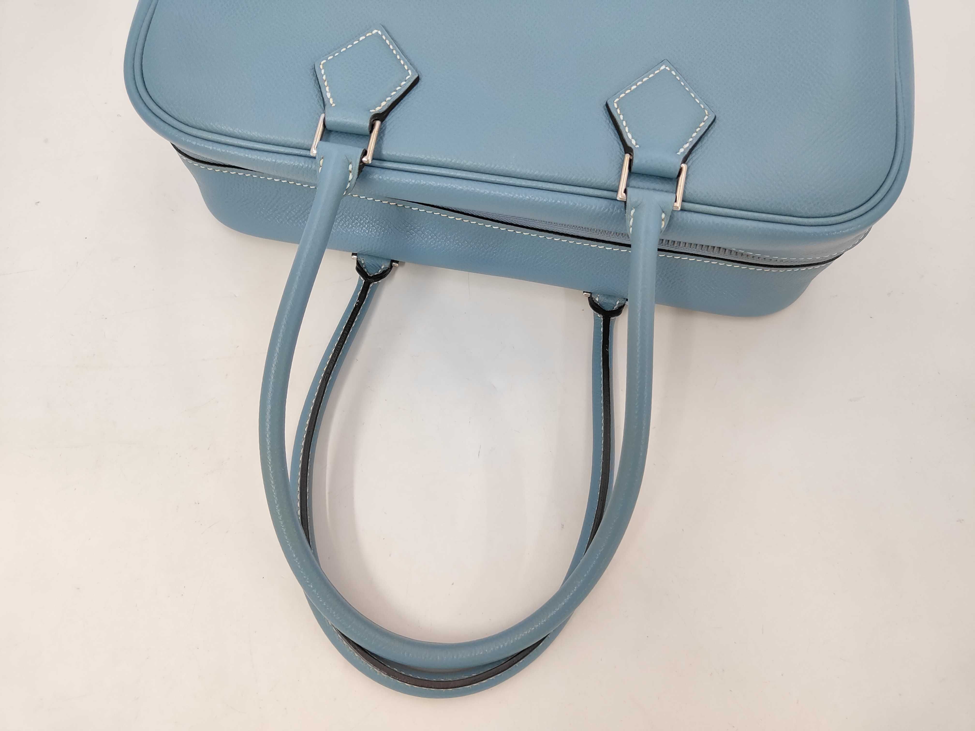 Pneume 28 Evercolor Silver Hardware I Stamp Handbag — view 5