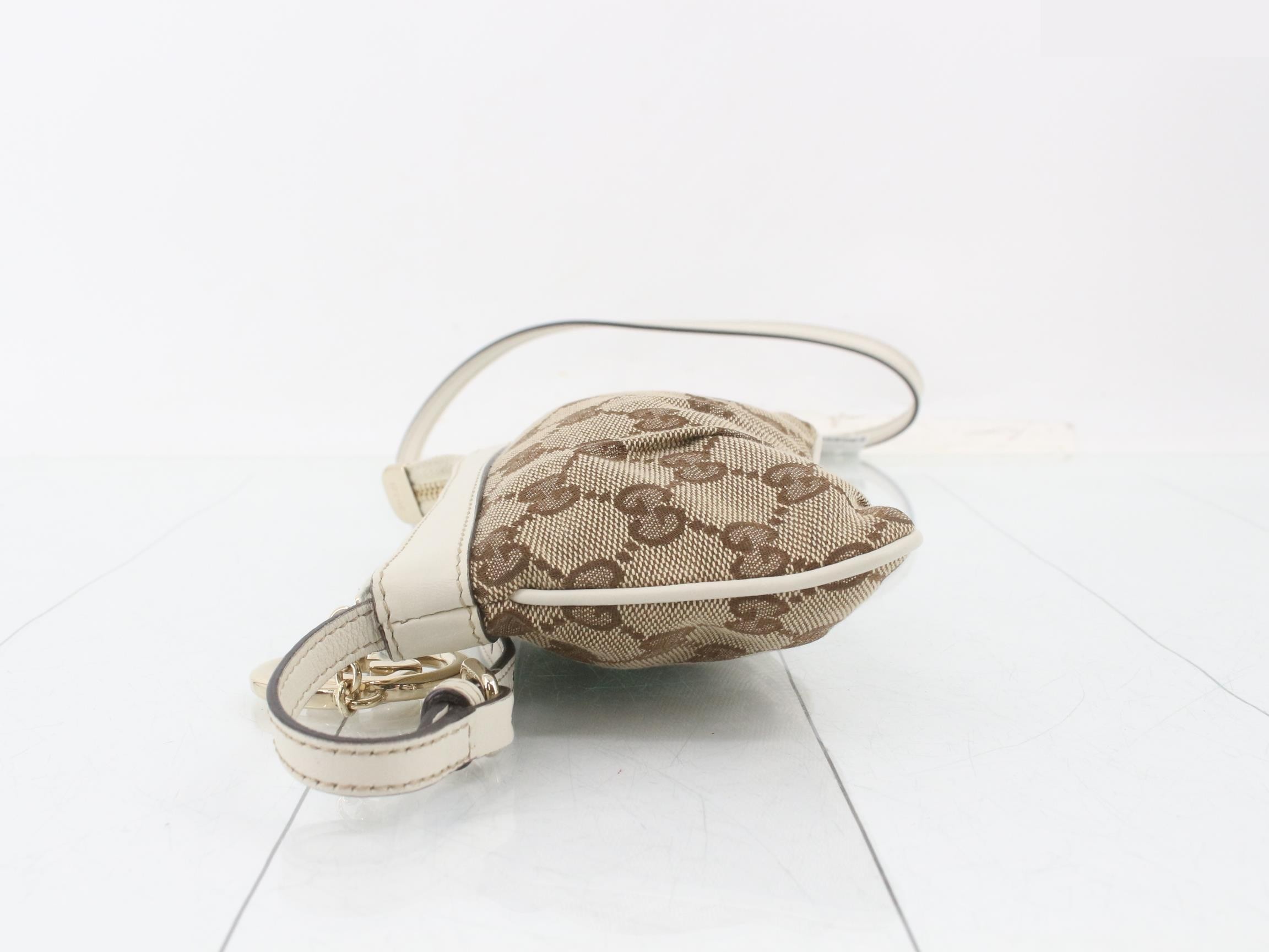 GG Canvas (Bag) - Mini Shoulder Bag - White — view 4
