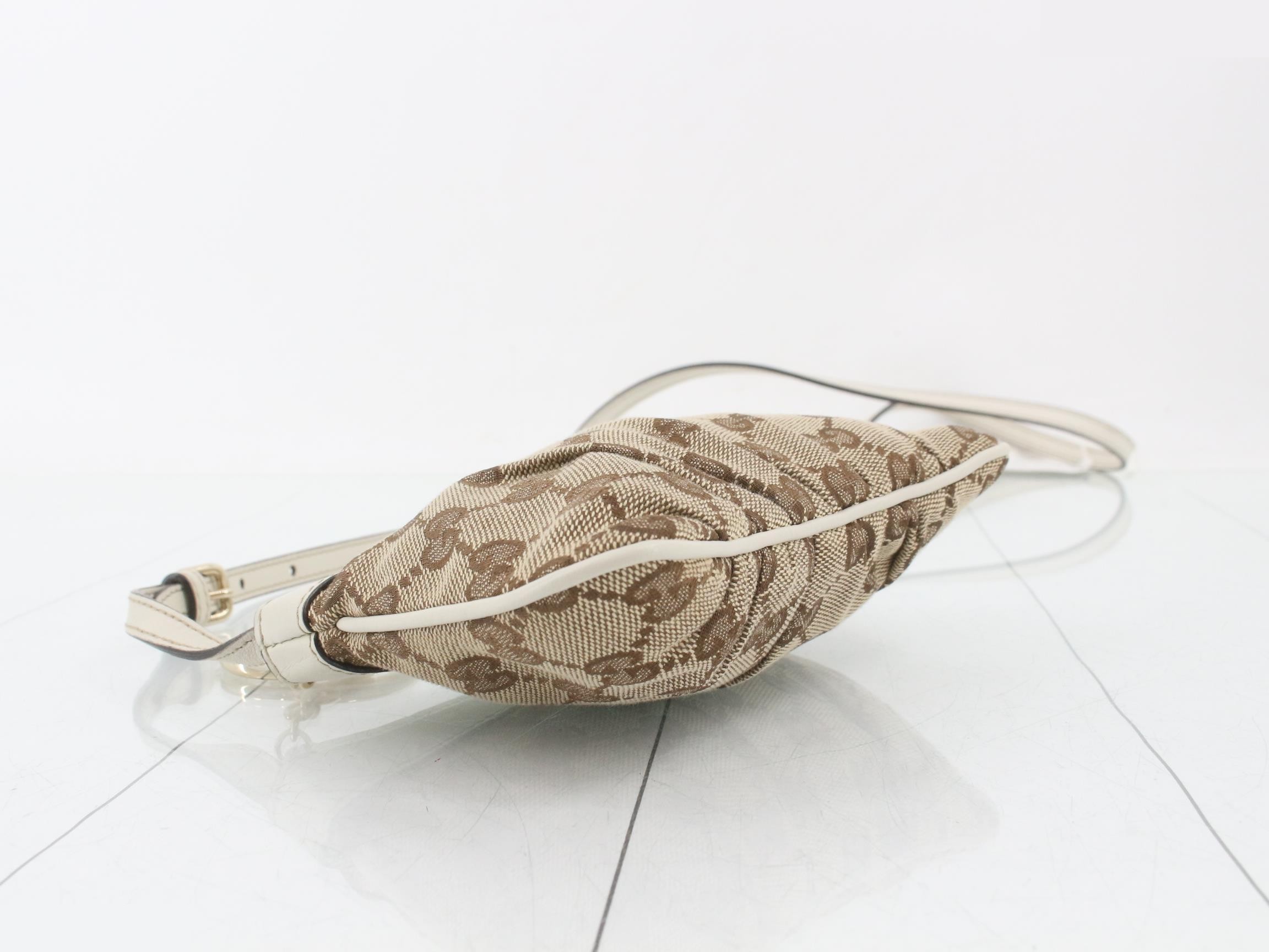 GG Canvas (Bag) - Mini Shoulder Bag - White — view 5