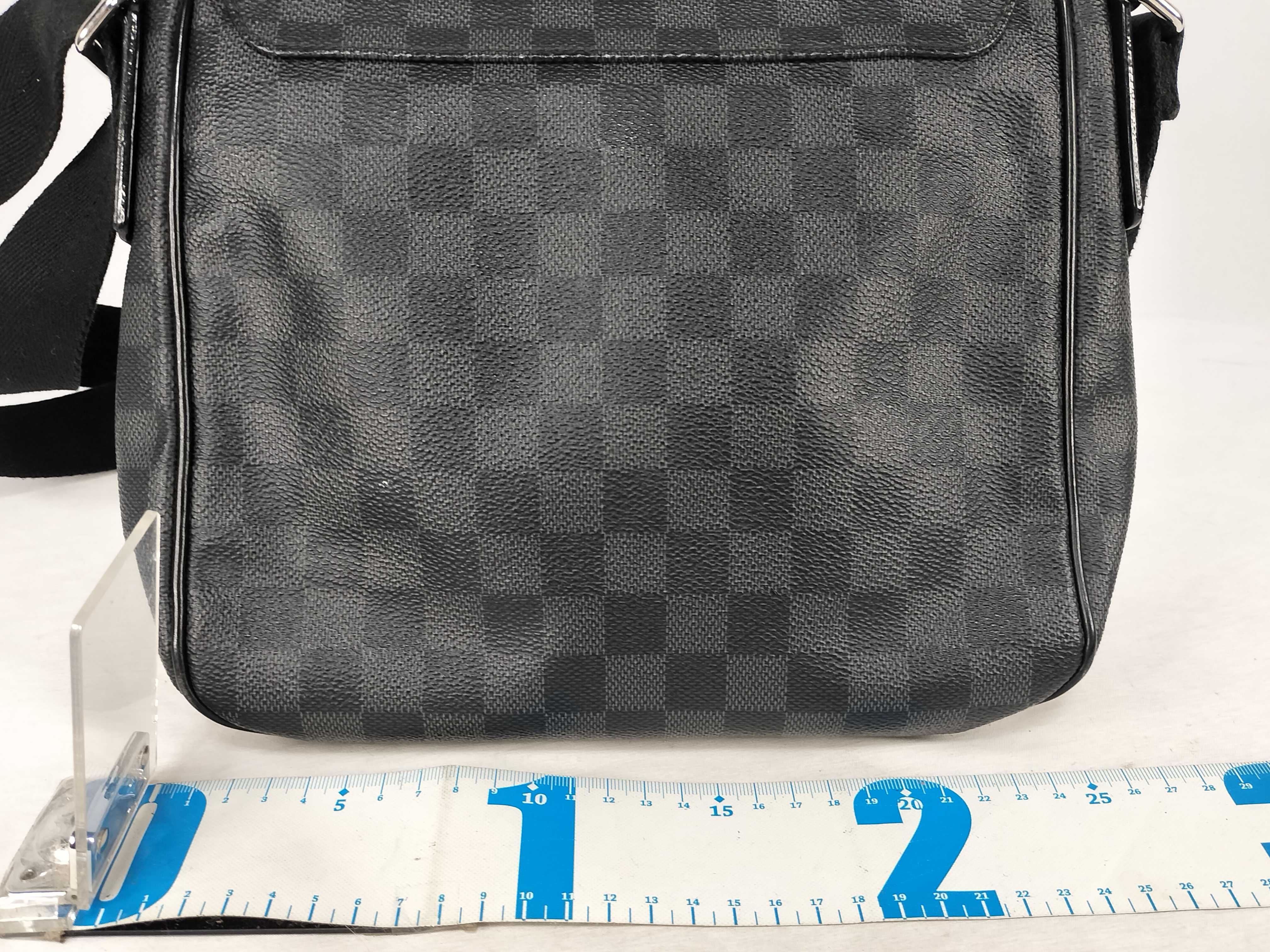 Damier District PM Damier Graphite Shoulder Bag — view 2