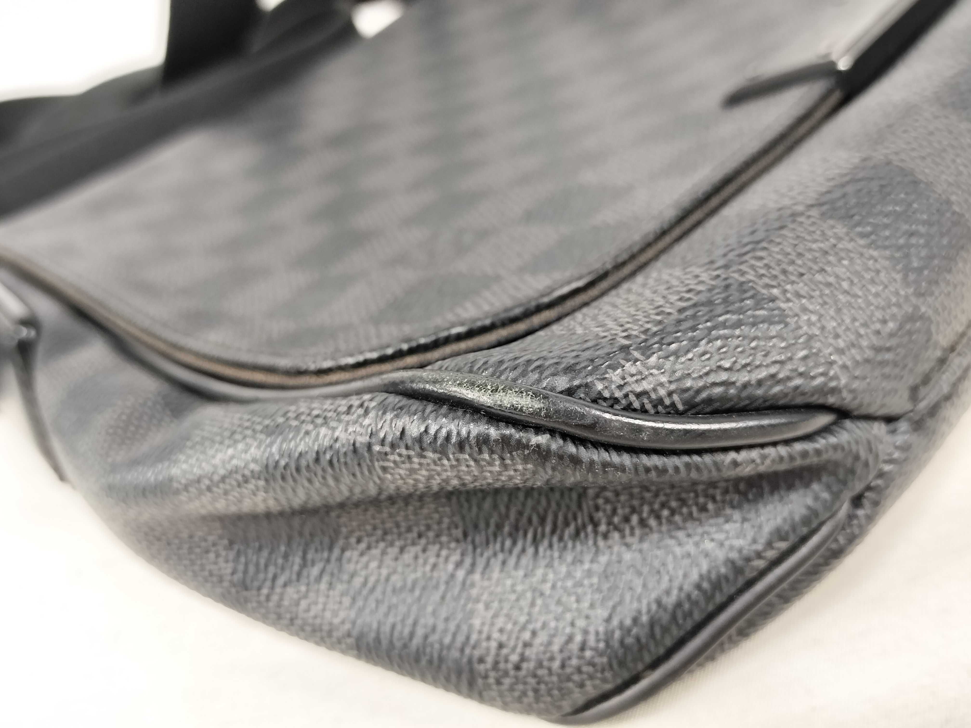 Damier District PM Damier Graphite Shoulder Bag — view 6