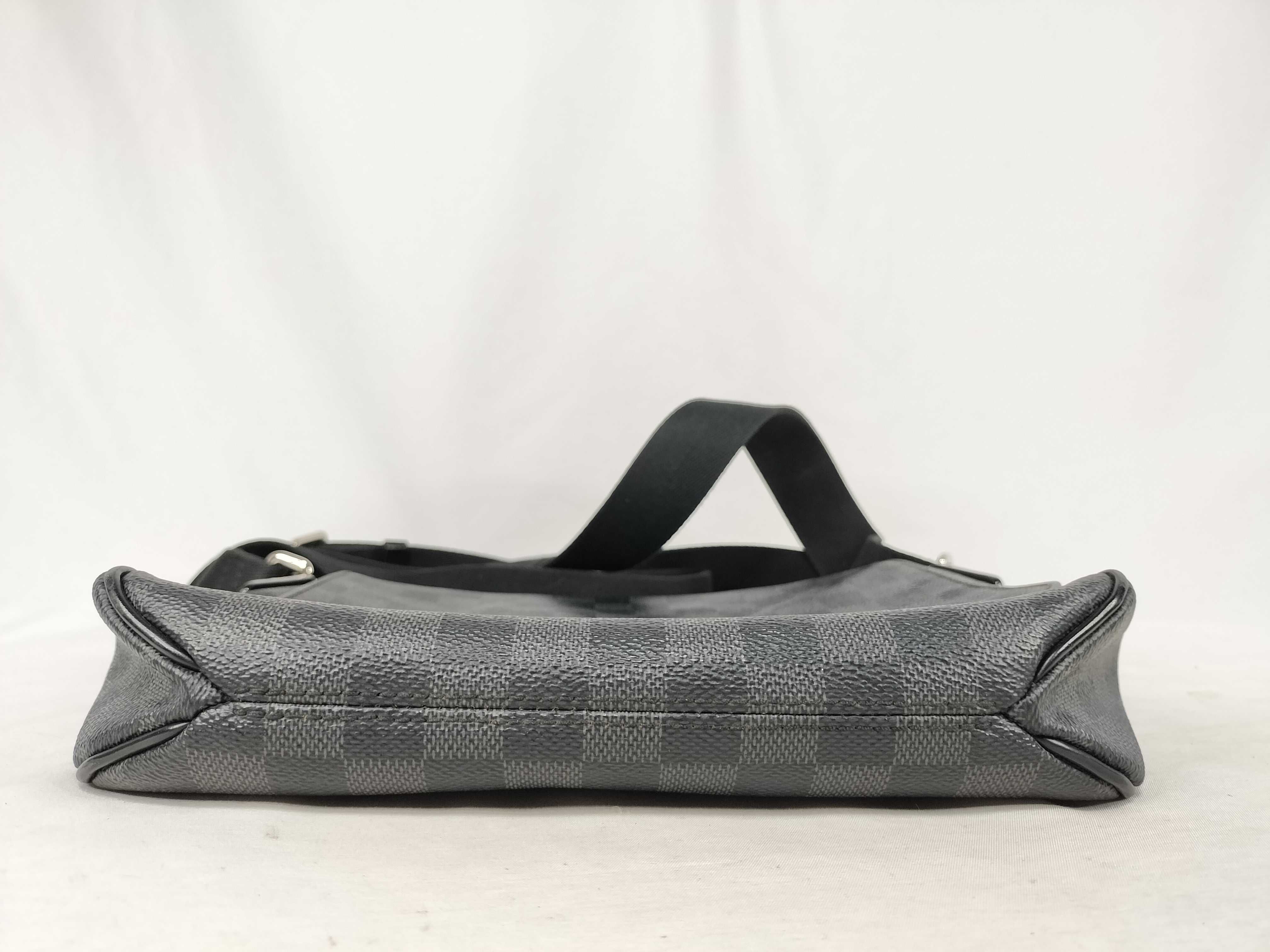 Damier District PM Damier Graphite Shoulder Bag — view 7