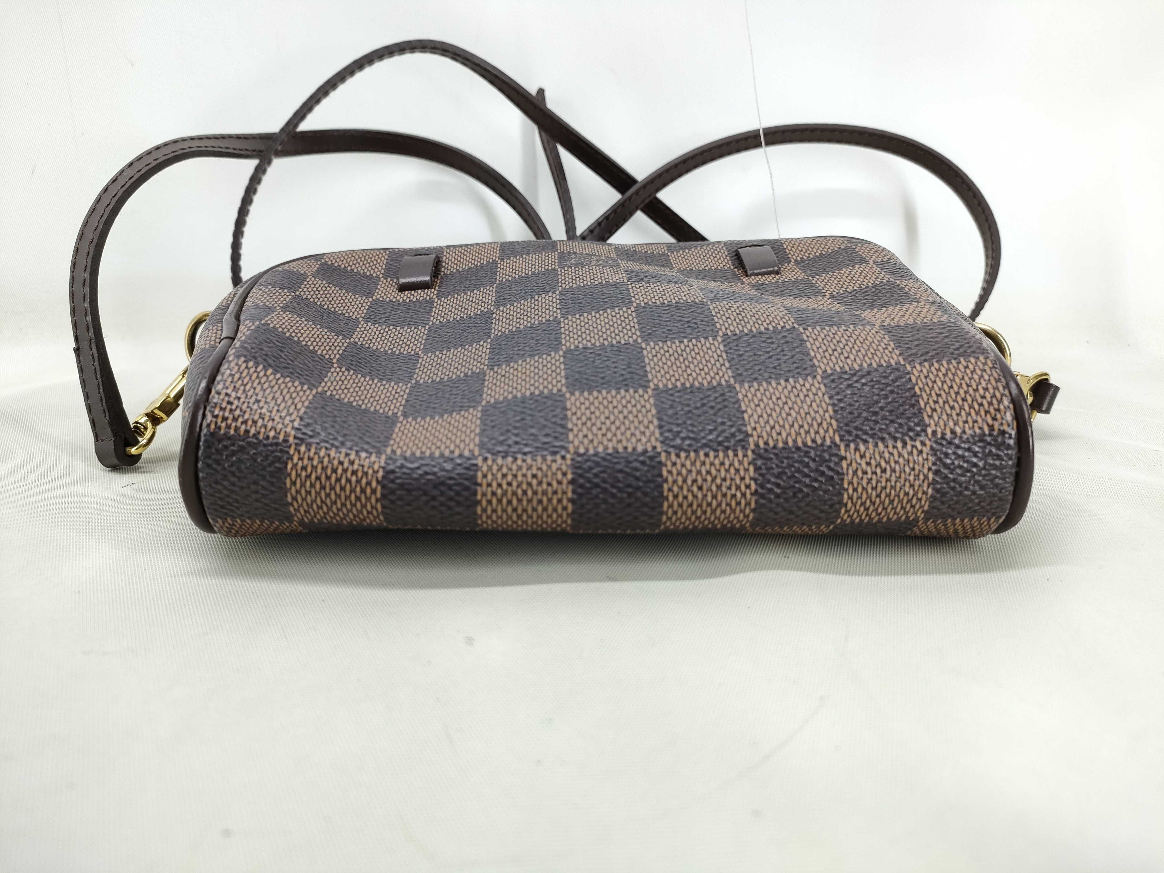 Damier N51296 Damier Pochette Ipanema Shoulder Bag with Shoulder Strap — view 3