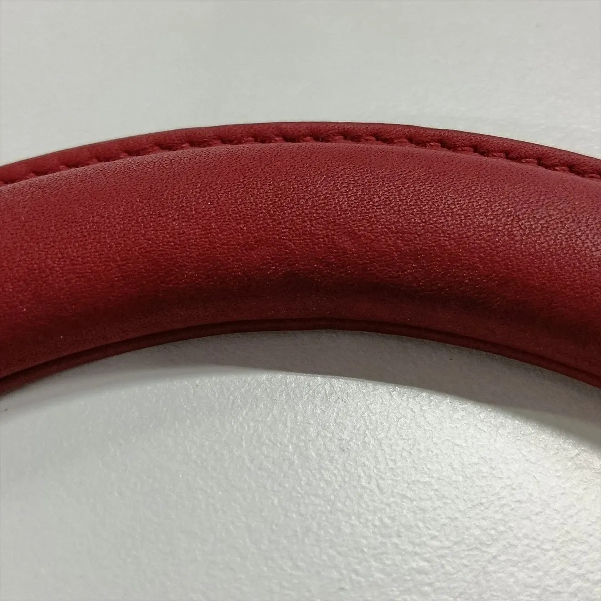 Cannage Lady Dior Leather 2-Way Handbag, Red — view 14