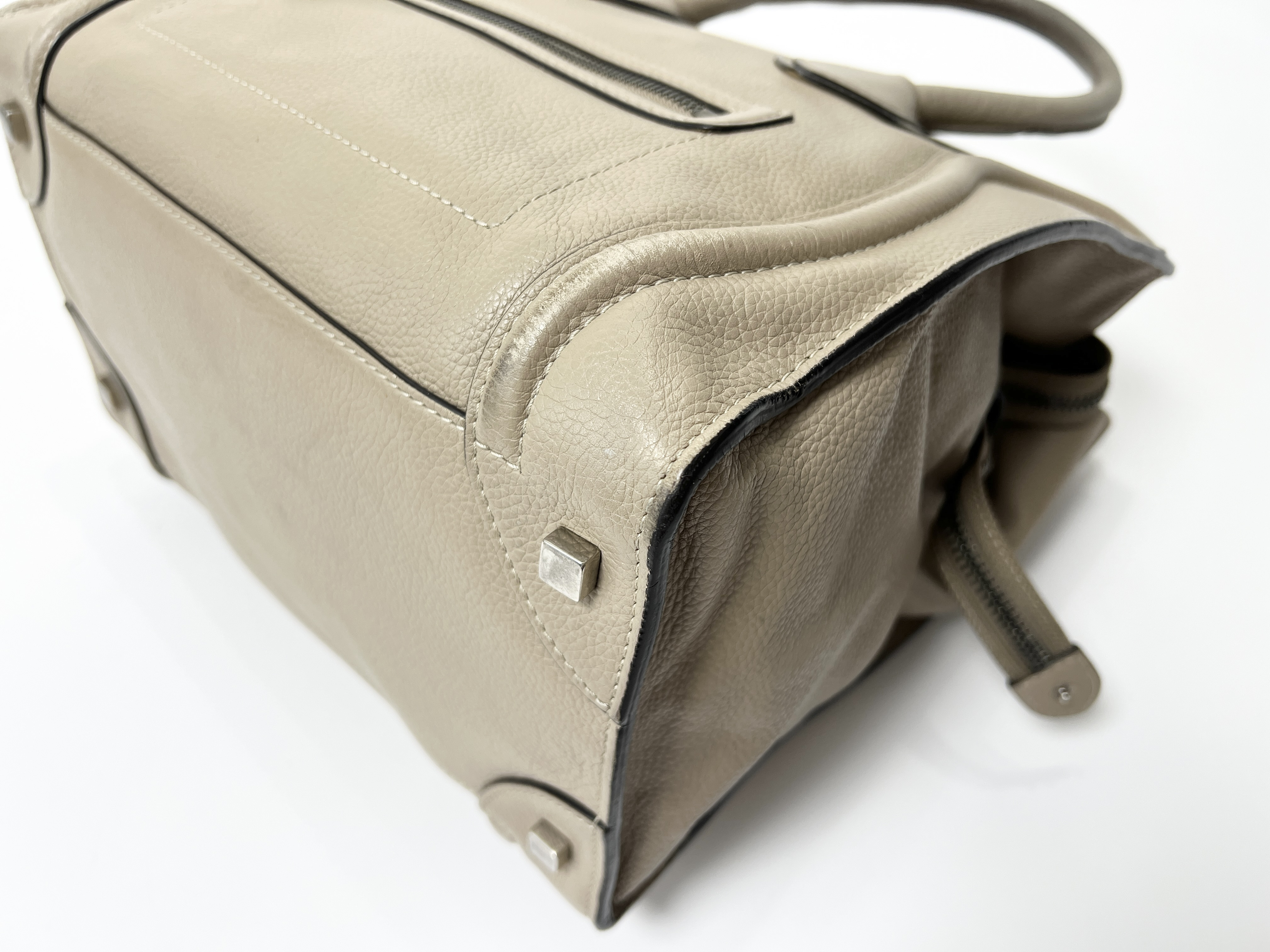 Luggage Mini Shopper Leather Tote Bag Handbag — view 11