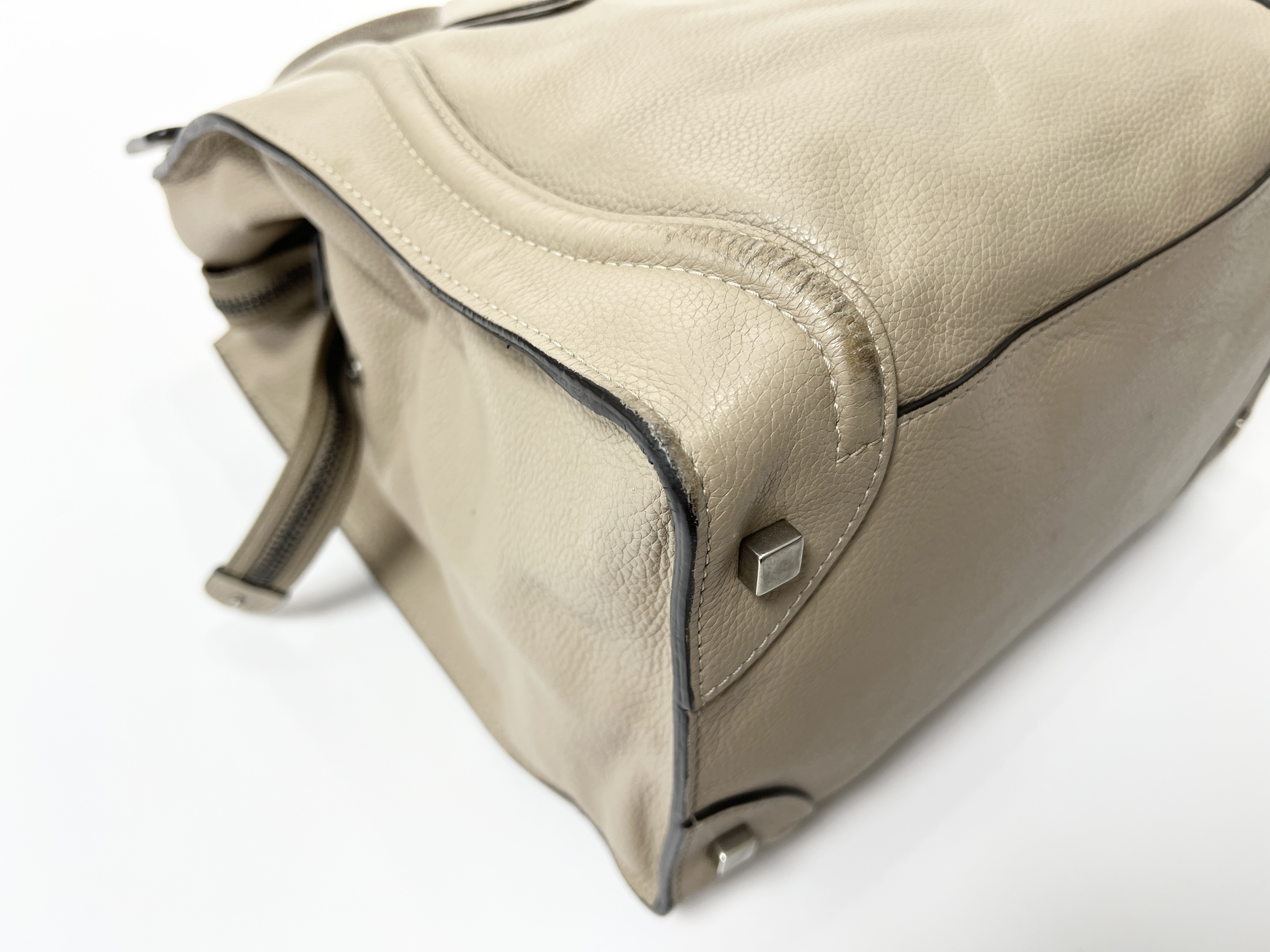 Luggage Mini Shopper Leather Tote Bag Handbag — view 12